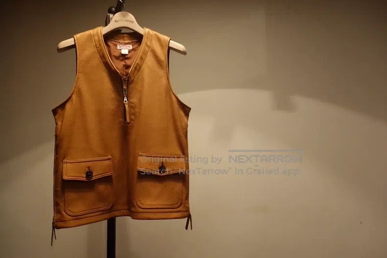 The Real McCoy's The Real McCoys Deerskin vest sleeveless riding coat Size US M / EU 48-50 / 2 - 1 Thumbnail