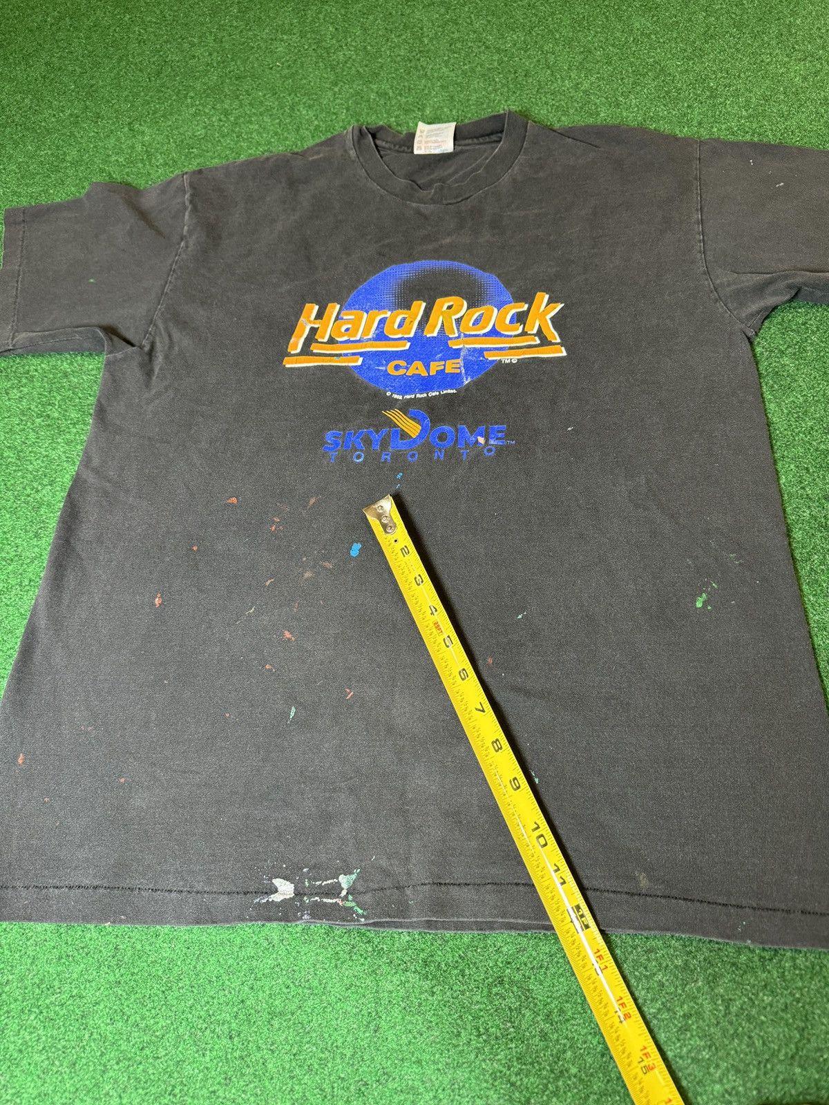 Hard Rock Cafe × Vintage Vintage 90s Hard Rock Cafe Skydome Toronto Canada T Shirt Size US L / EU 52-54 / 3 - 8 Thumbnail