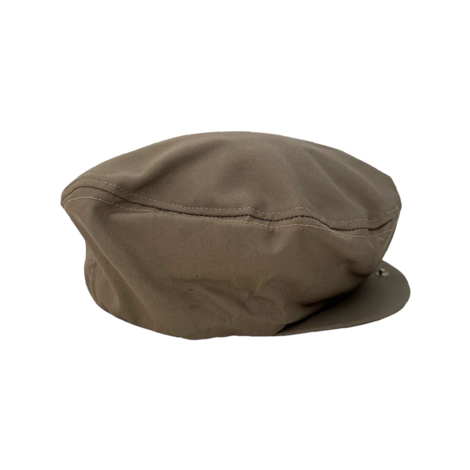 Vintage VINTAGE cabbie drivers flat cap hat Men M Brown 90s deadstock NWOT made in USA cap Size ONE SIZE - 5 Thumbnail