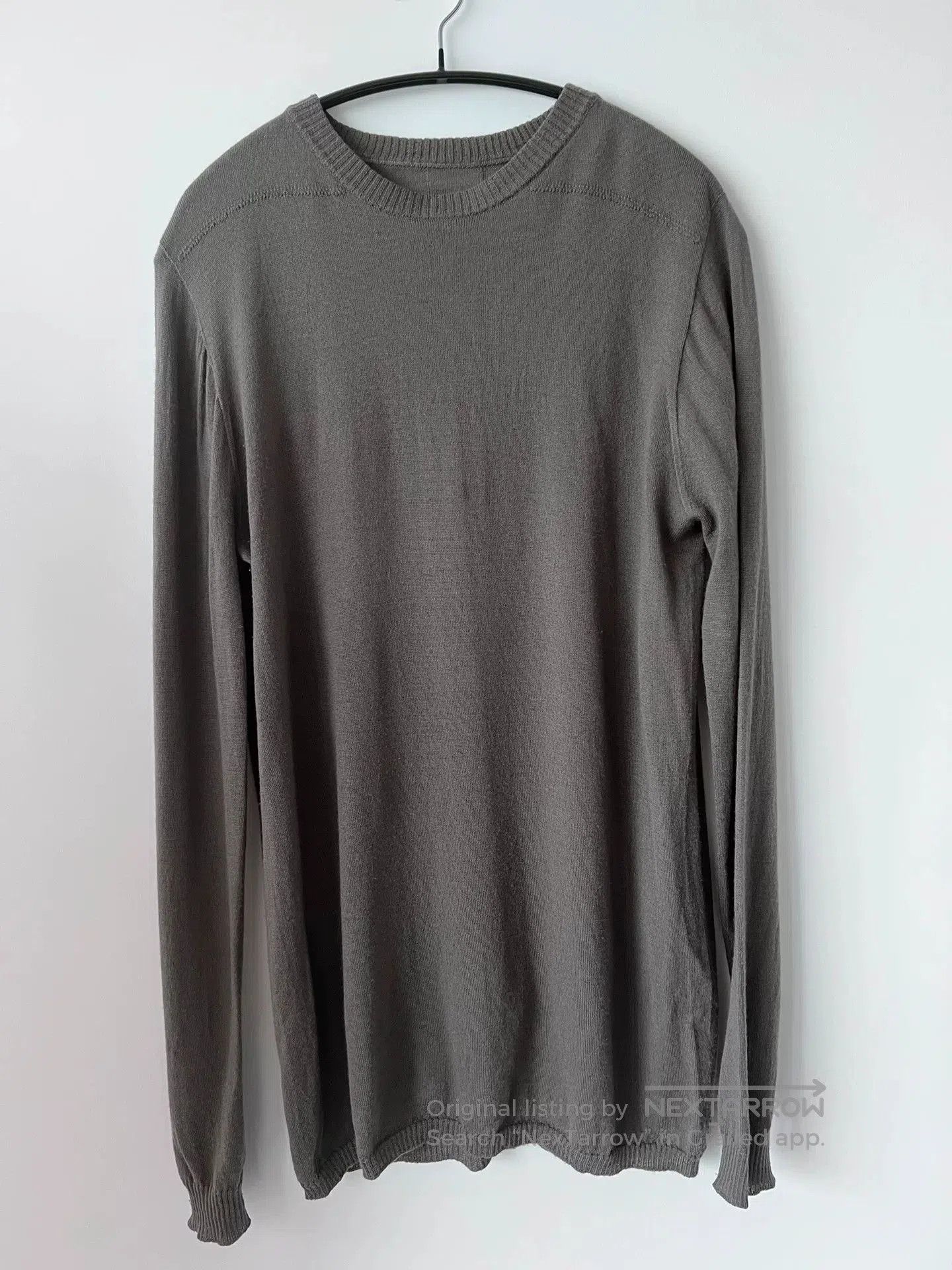 Rick Owens rick owens versatile long sleeve knit top. Size US L / EU 52-54 / 3 - 1 Thumbnail