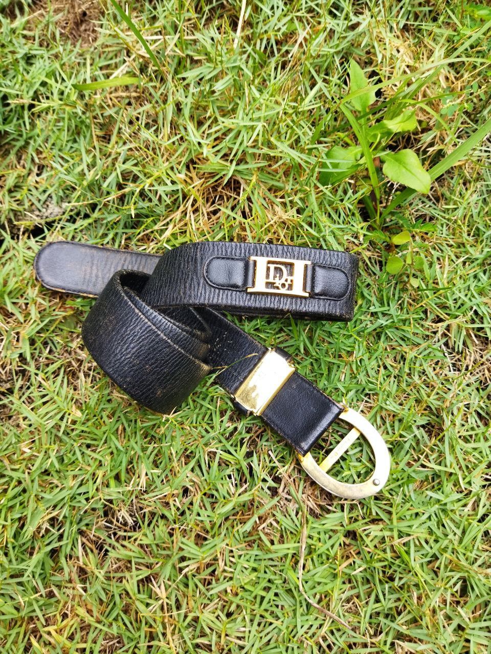 Christian Dior Monsieur Vintage Christian Dior Leather Belt Size ONE SIZE - 1 Thumbnail
