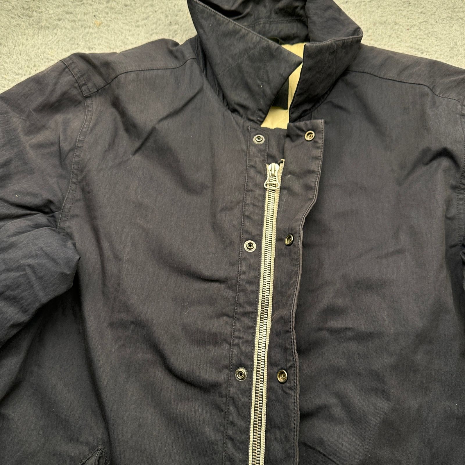 Wings + Horns Wings + Horns Alpha Mac Coat Navy Mens Large Size US L / EU 52-54 / 3 - 12 Thumbnail