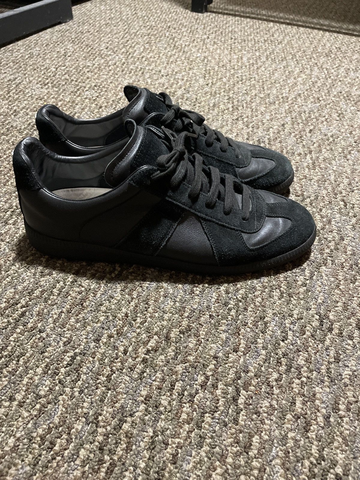 Maison Margiela Maison margiela all black gats Size US 10 / EU 43 - 1 Thumbnail