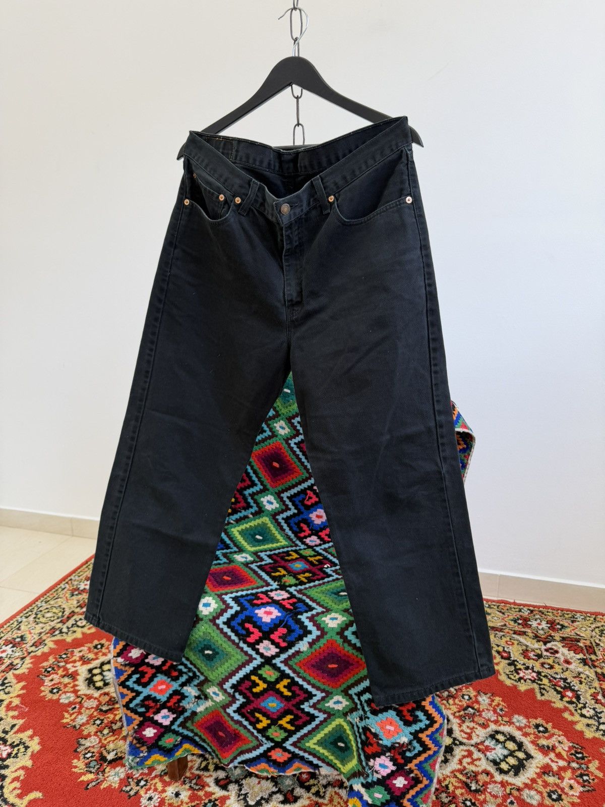 Hedi Slimane 00s Diesel Hedi Slimane Dior Style Washed Denim Jeans Size US 36 / EU 52 - 6 Thumbnail