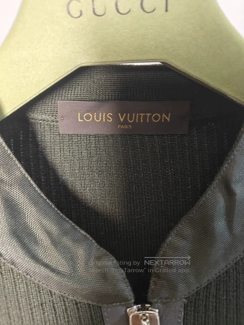 Louis Vuitton Louis Vuitton Knit paneled zip jacket Size US XL / EU 56 / 4 - 4 Thumbnail