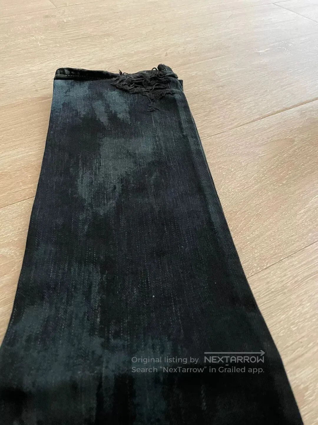 Saint Laurent Paris Saint Laurent Distressed Denim Jeans. Size US 30 / EU 46 - 5 Thumbnail