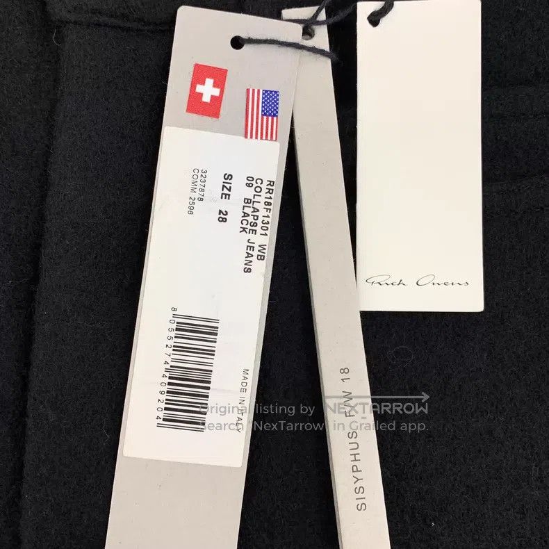 Rick Owens Rick Owens Black wool slacks pants Size US 28 / EU 44 - 6 Thumbnail