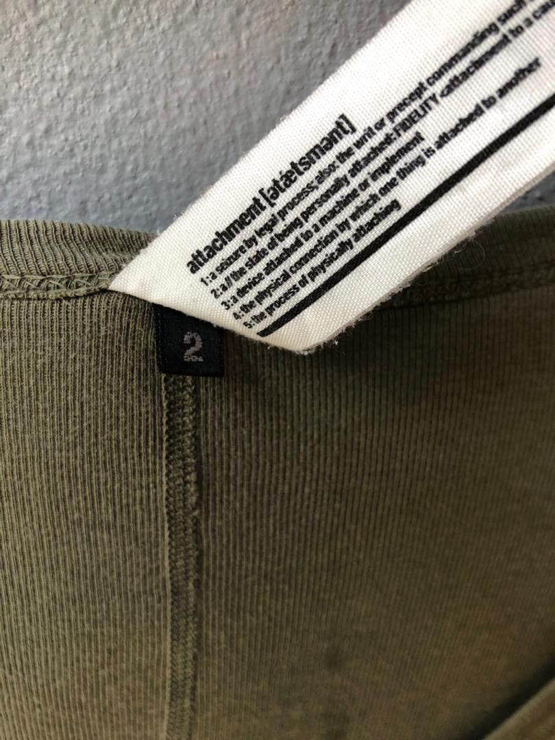Attachment × Kazuyuki Kumagai Attachment Kazuyuki Kumagai Strecheable Size M / US 6-8 / IT 42-44 - 6 Thumbnail