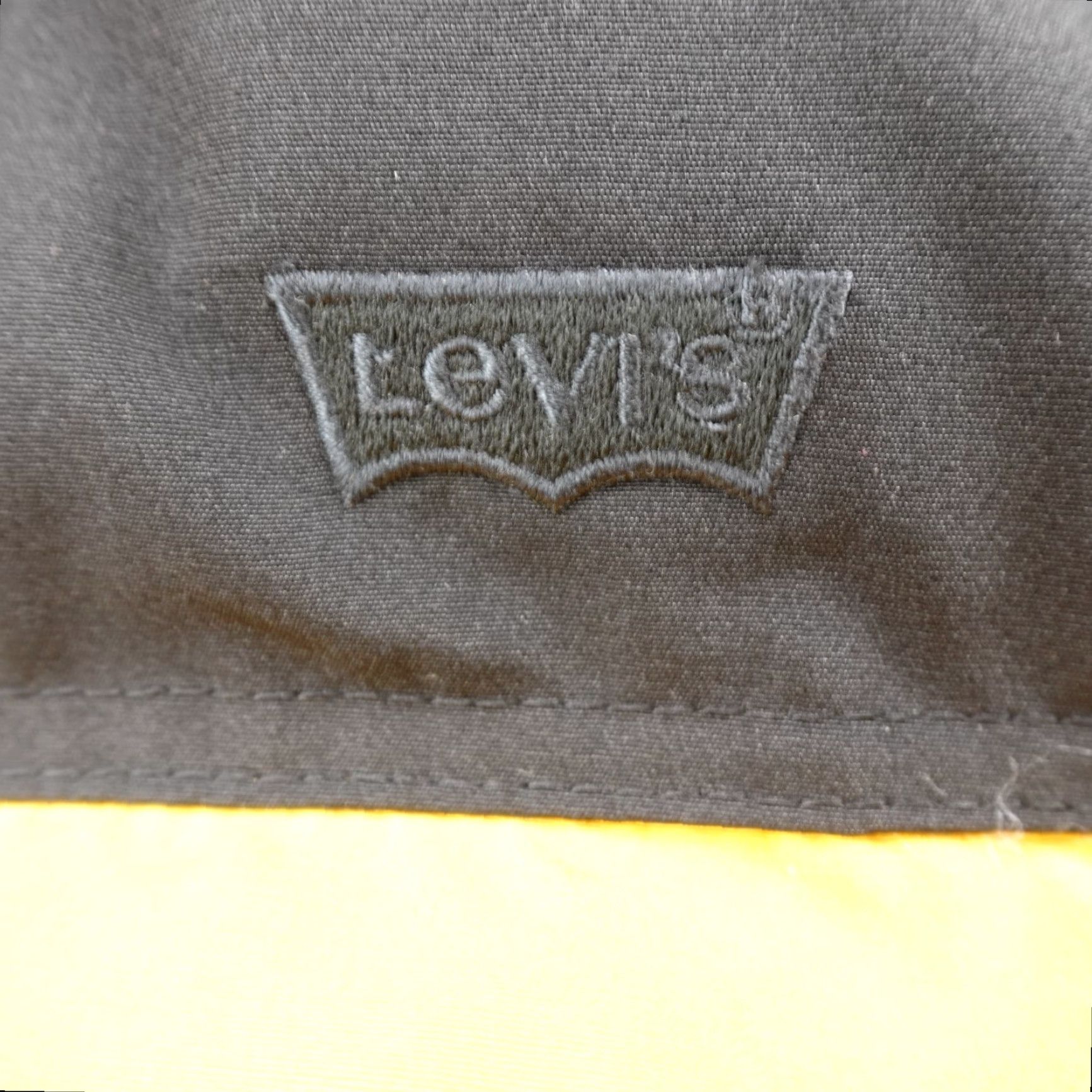 Levi's Levi's Jacket Mens M Yellow Black Quilted Puffer Coat Full Zip Insulated Work Outer Shell Polyester Lining Polyester Winter Spring Casual Size US M / EU 48-50 / 2 - 5 Thumbnail