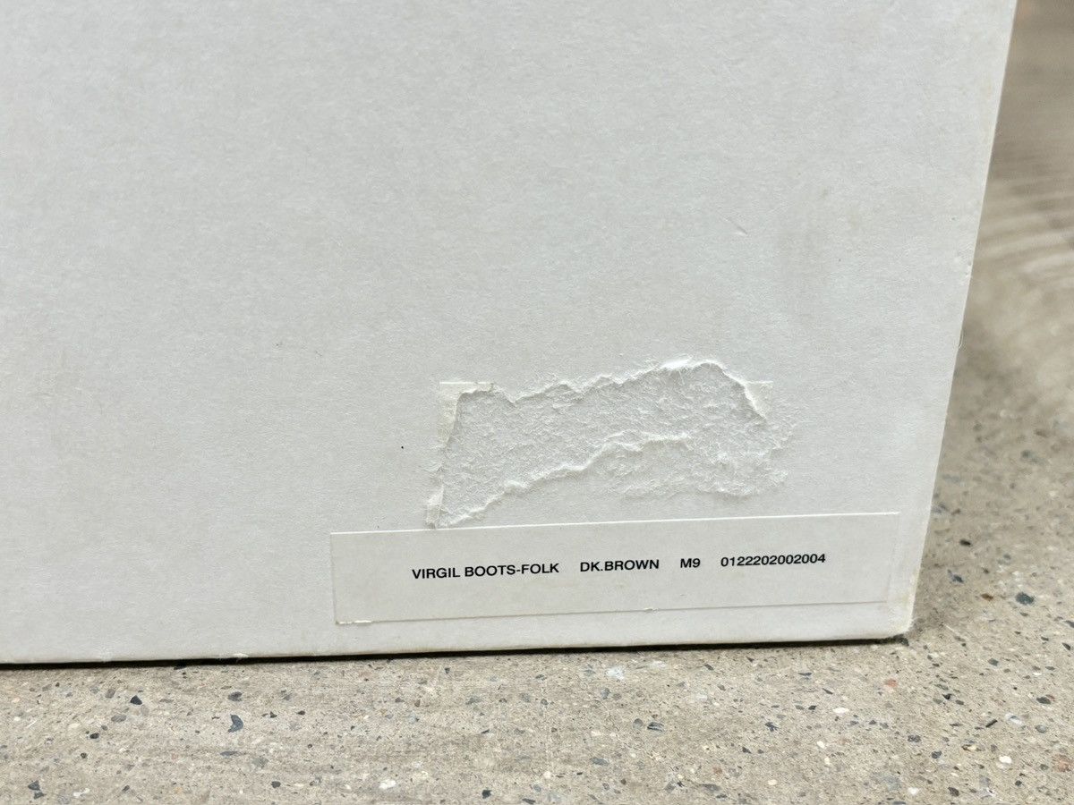 Visvim Visvim 22aw Virgil Boots Folk，us9 Size US 9 / EU 42 - 14 Thumbnail