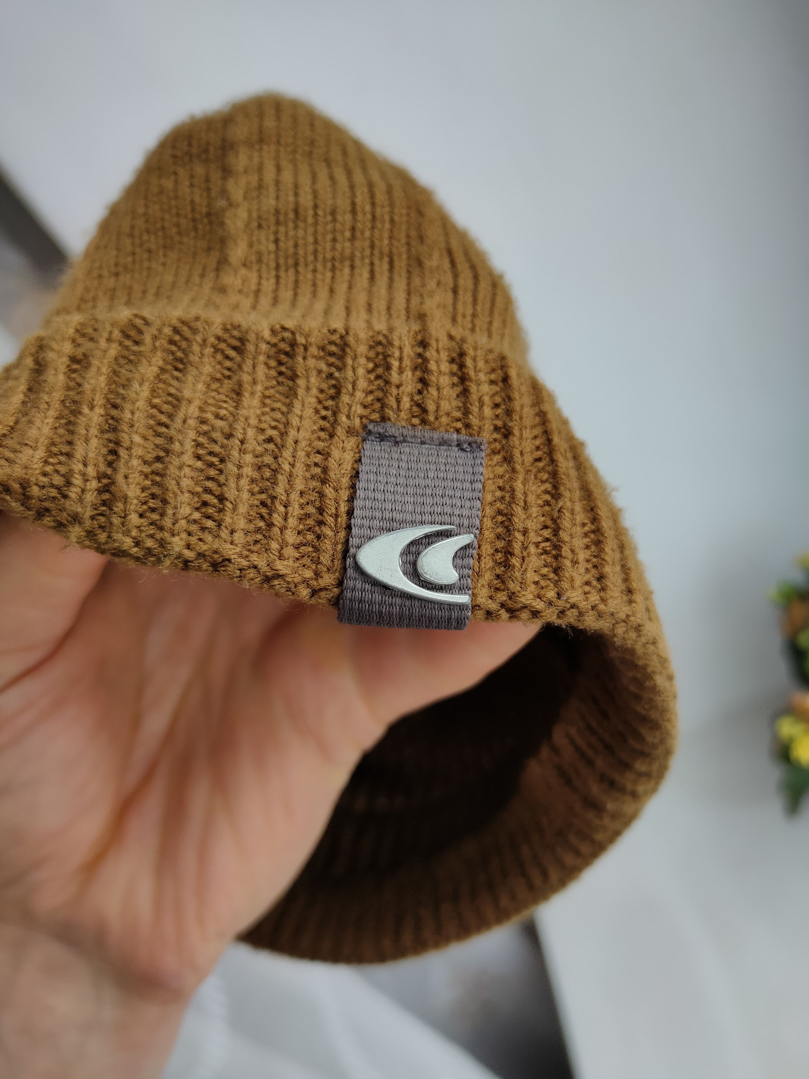 Salomon Vintage Y2K Salomon Knitted Beanie Hat With Visor Size ONE SIZE - 5 Thumbnail
