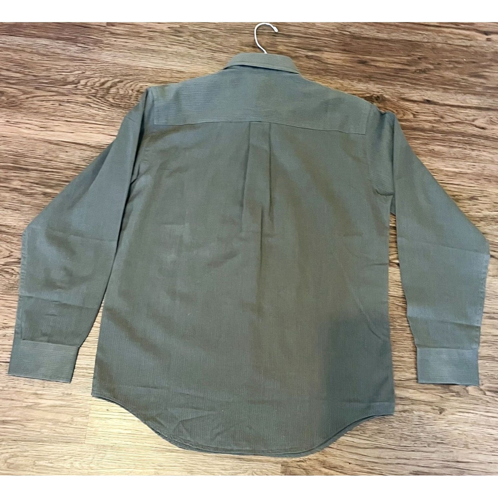 Croft & Barrow Croft & Barrow Gray Long Sleeve Button Down Shirt Size S Small New With Tags Mens Regular Cotton Blended Fabric Size US S / EU 44-46 / 1 - 4 Thumbnail