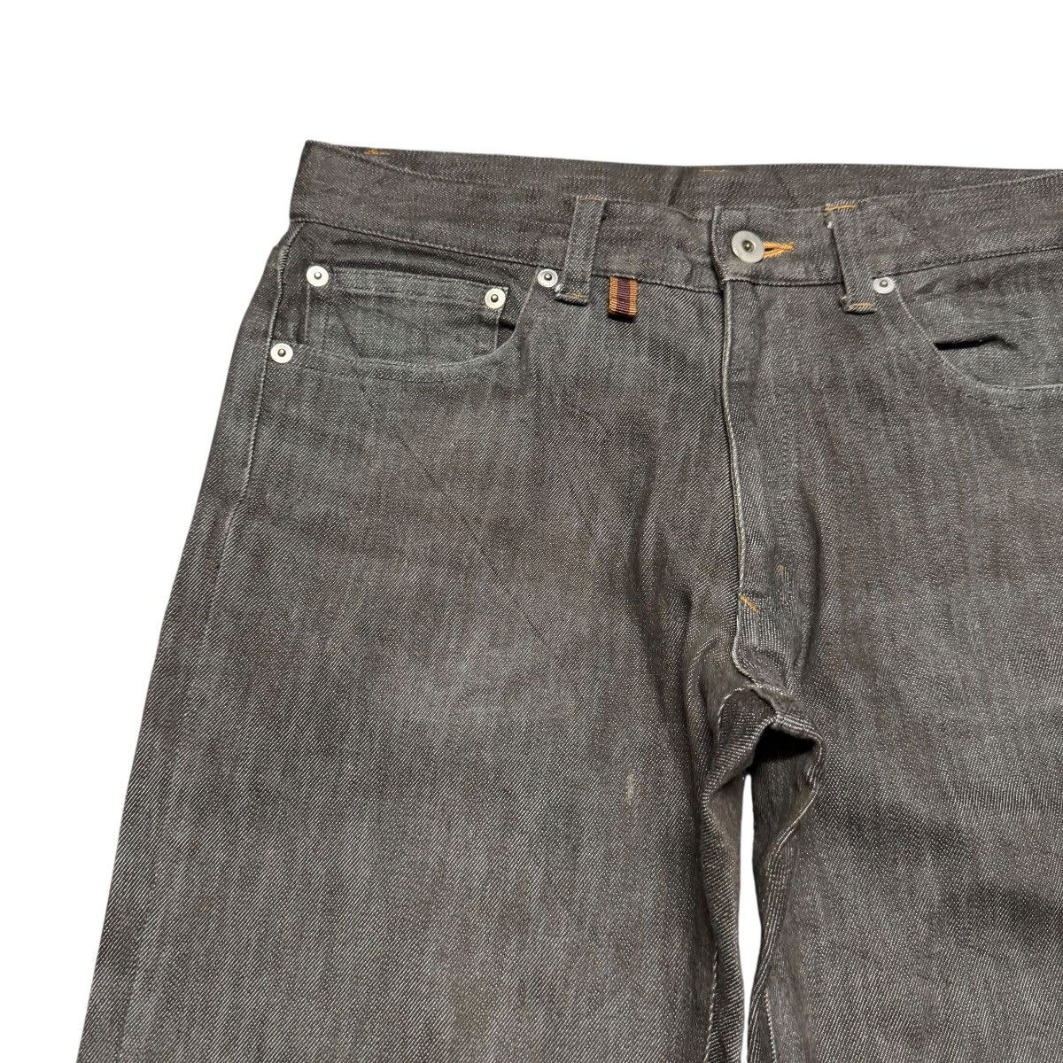 Melrose Men's Melrose Brown Denim Flare Jeans Hedi slimane style Size US 30 / EU 46 - 1 Thumbnail
