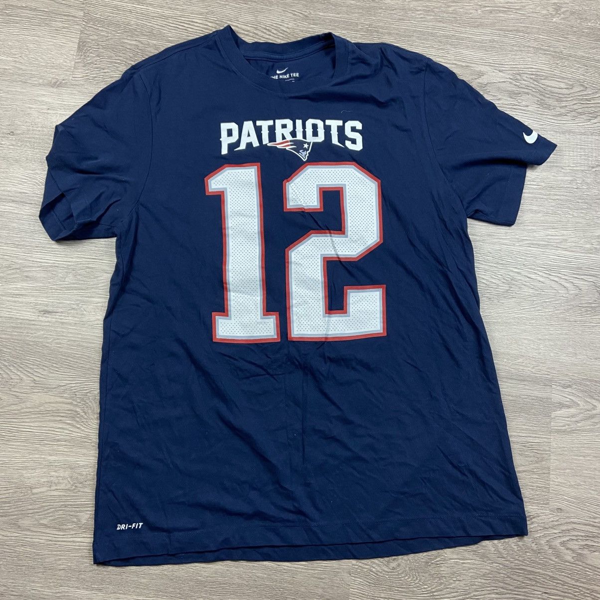 Nike Vintage Tom Brady Dri-fit New England Patriot NFL jersey XL Size US XL / EU 56 / 4 - 3 Thumbnail