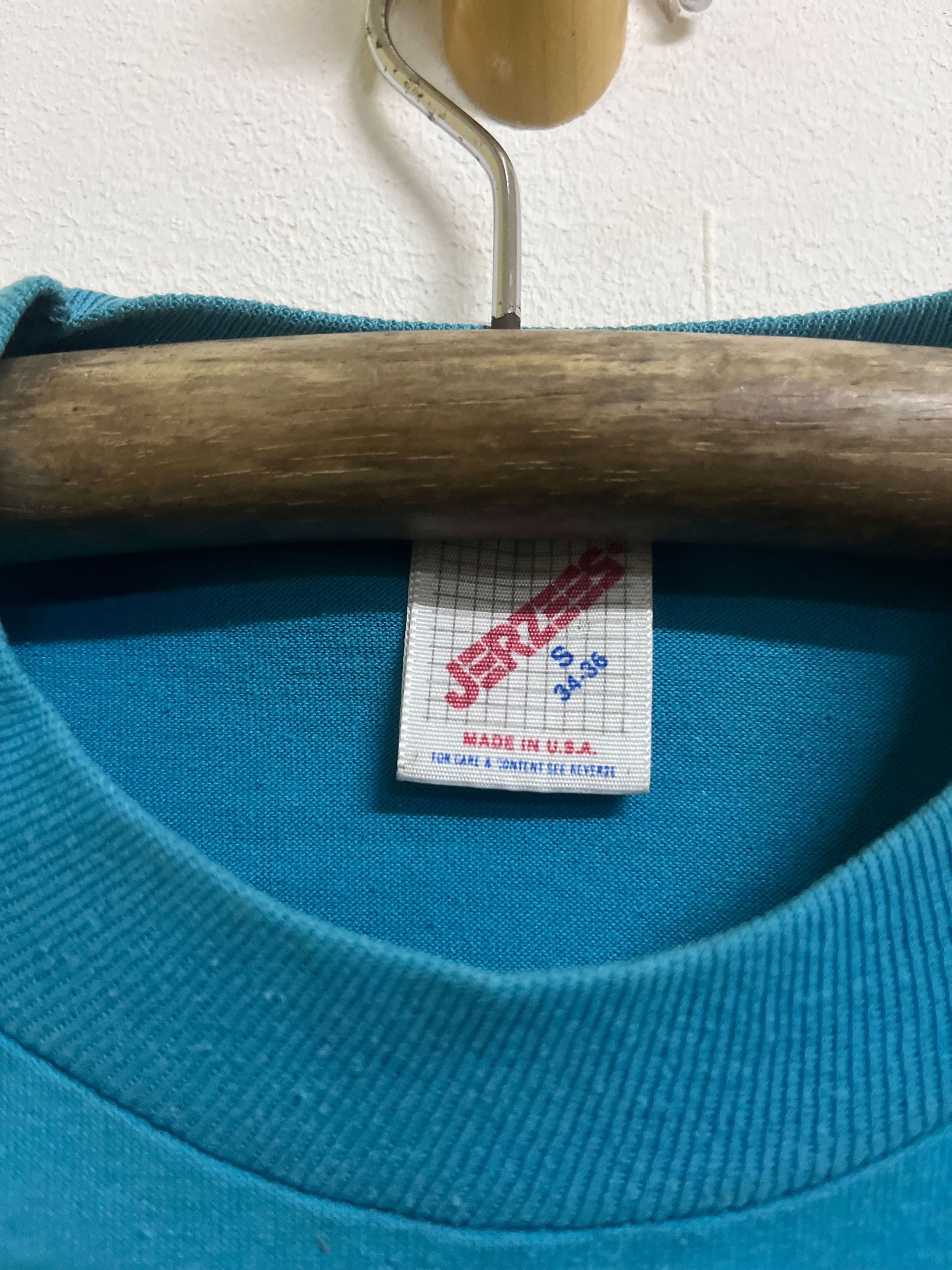 Arts & Science Vtg 80s 90s Jerzees Speedway Classic Car Single Stitching Size US S / EU 44-46 / 1 - 2 Thumbnail