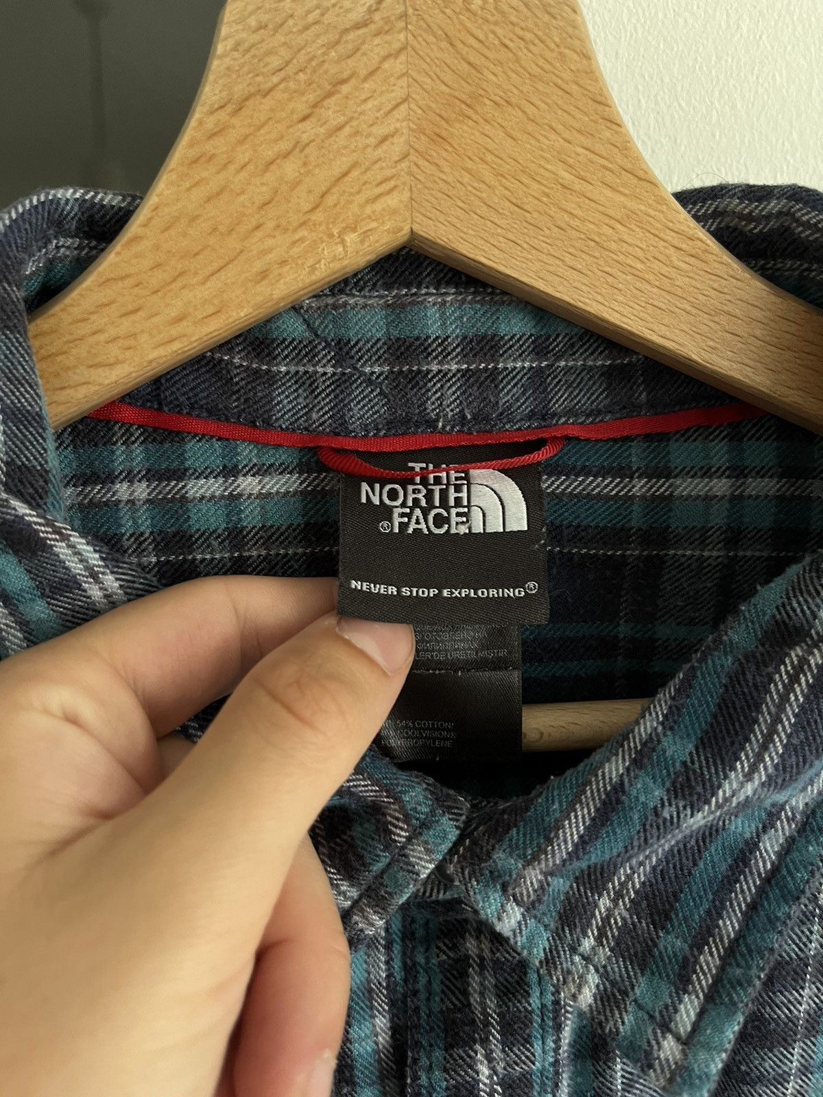The North Face Light Layer 💥 Vintage The North Face Checked Shirt Size US XL / EU 56 / 4 - 3 Thumbnail