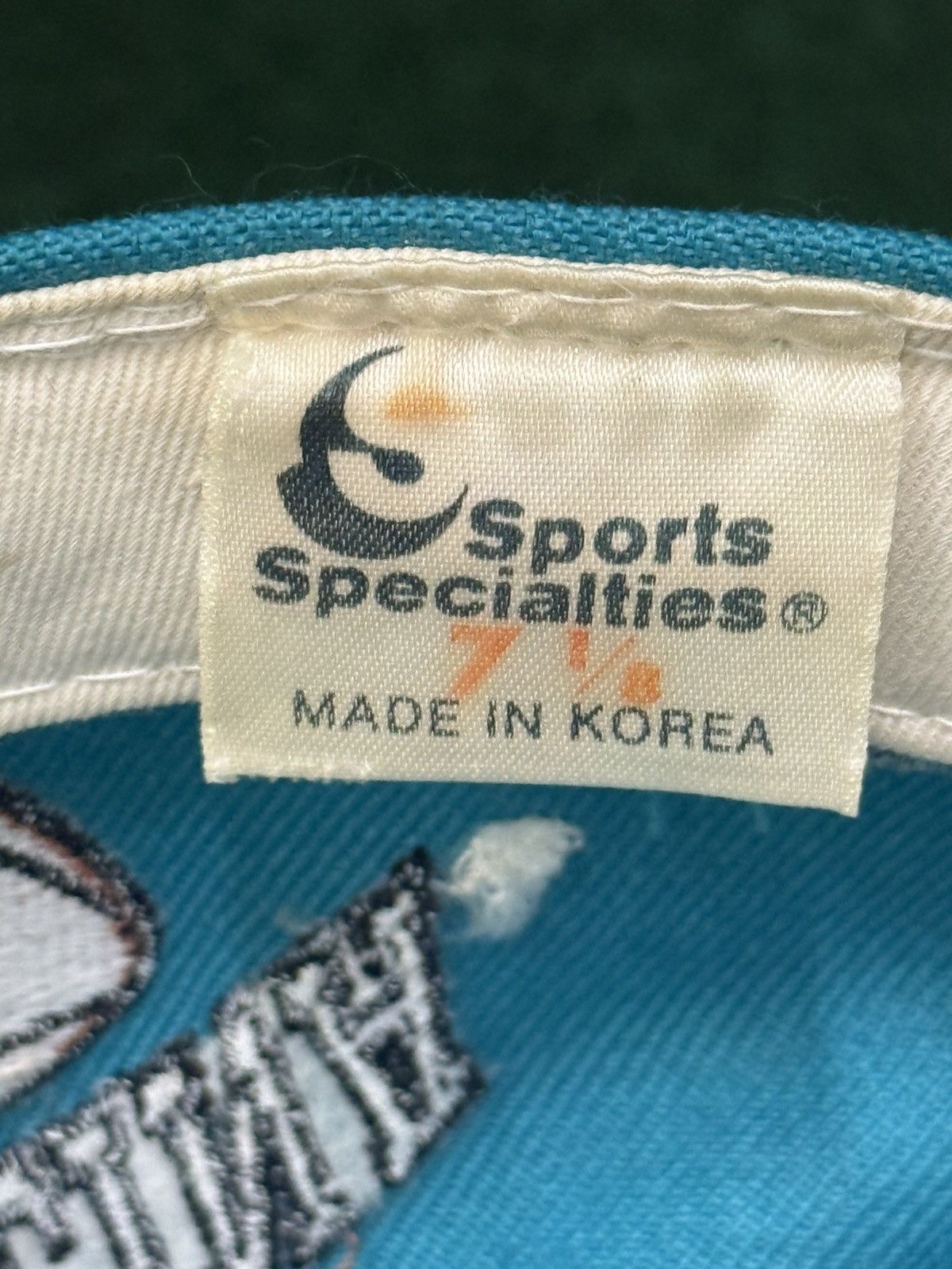 Sports Specialties Vintage Sports Specialties Carolina Panthers Fitted Hat Size ONE SIZE - 5 Thumbnail