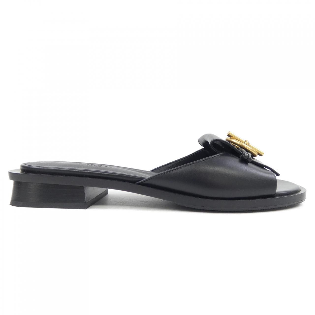 Hermes Hermes Hermes Isle Glennan Calf Sandals Leather Shoes DUTY FREE for USA Size ONE SIZE - 1 Thumbnail