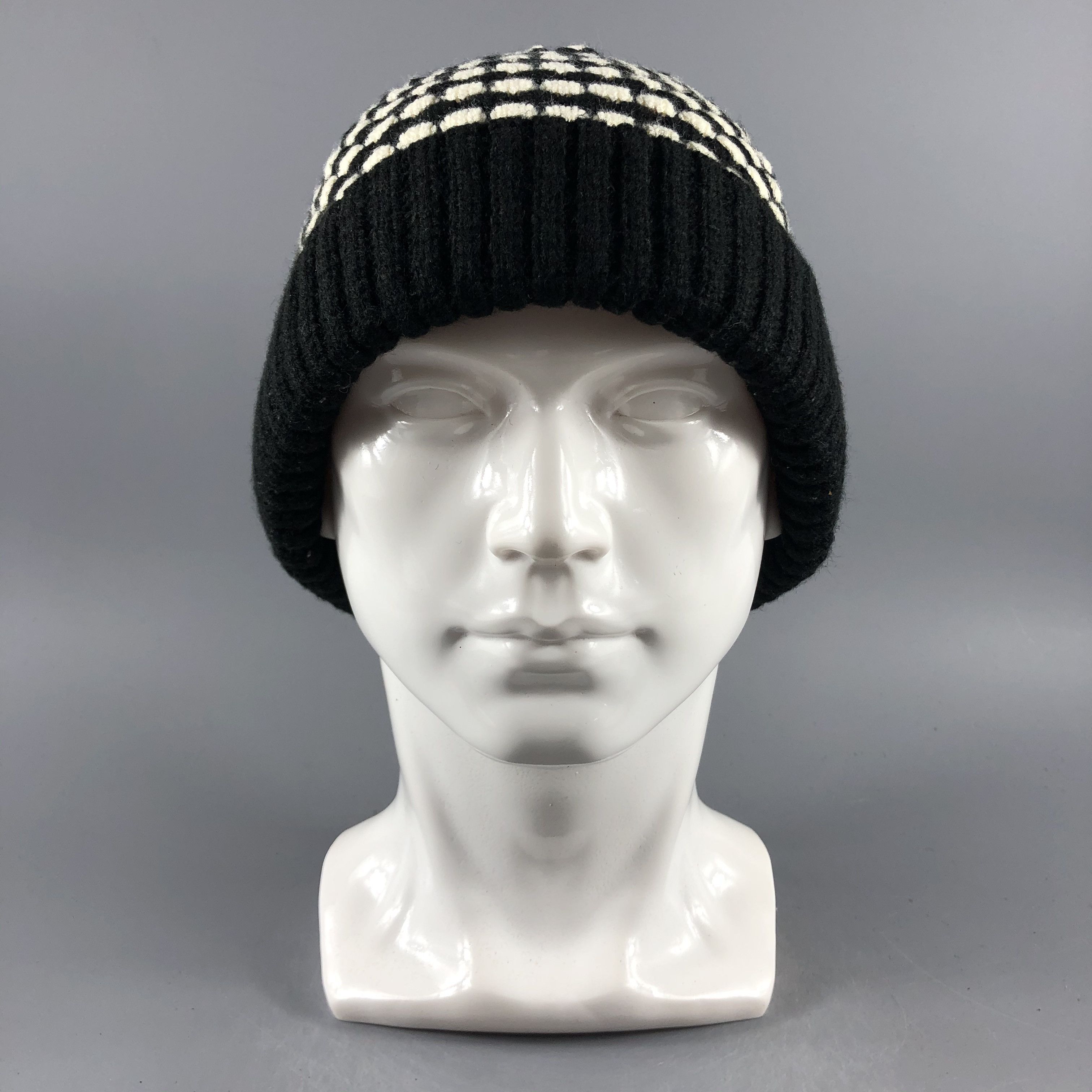 Japanese Brand × Vintage Unknown Ribbed Beanie Snow Hat Snow Cap -D325 Size ONE SIZE - 6 Thumbnail