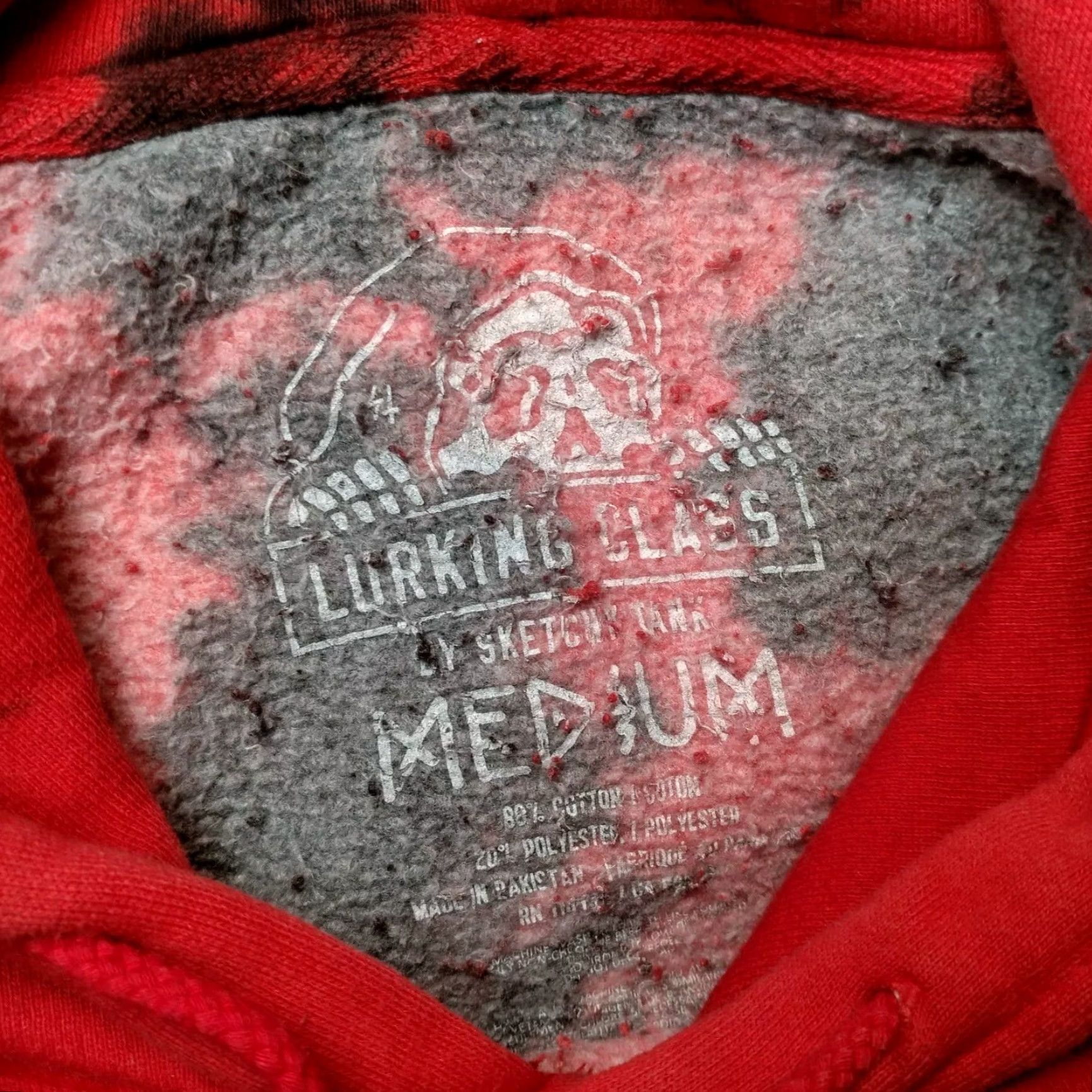Vintage VINTAGE Sketchy Tank Men Hoodie Pullover Long Sleeve Reaper Tie Dye Cotton Blend 90s Lurking Class Size US M / EU 48-50 / 2 - 5 Thumbnail