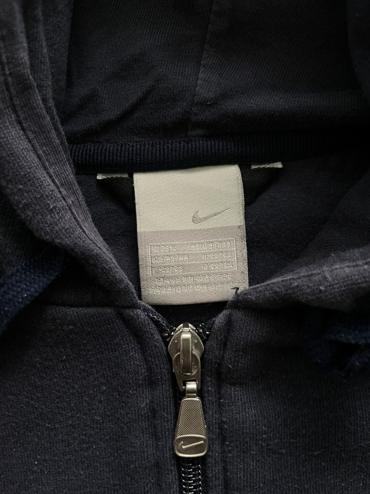 Vintage Nike Y2K Air Max Vintage Zip Hoodie Streetwear Blue Size US L / EU 52-54 / 3 - 7 Thumbnail
