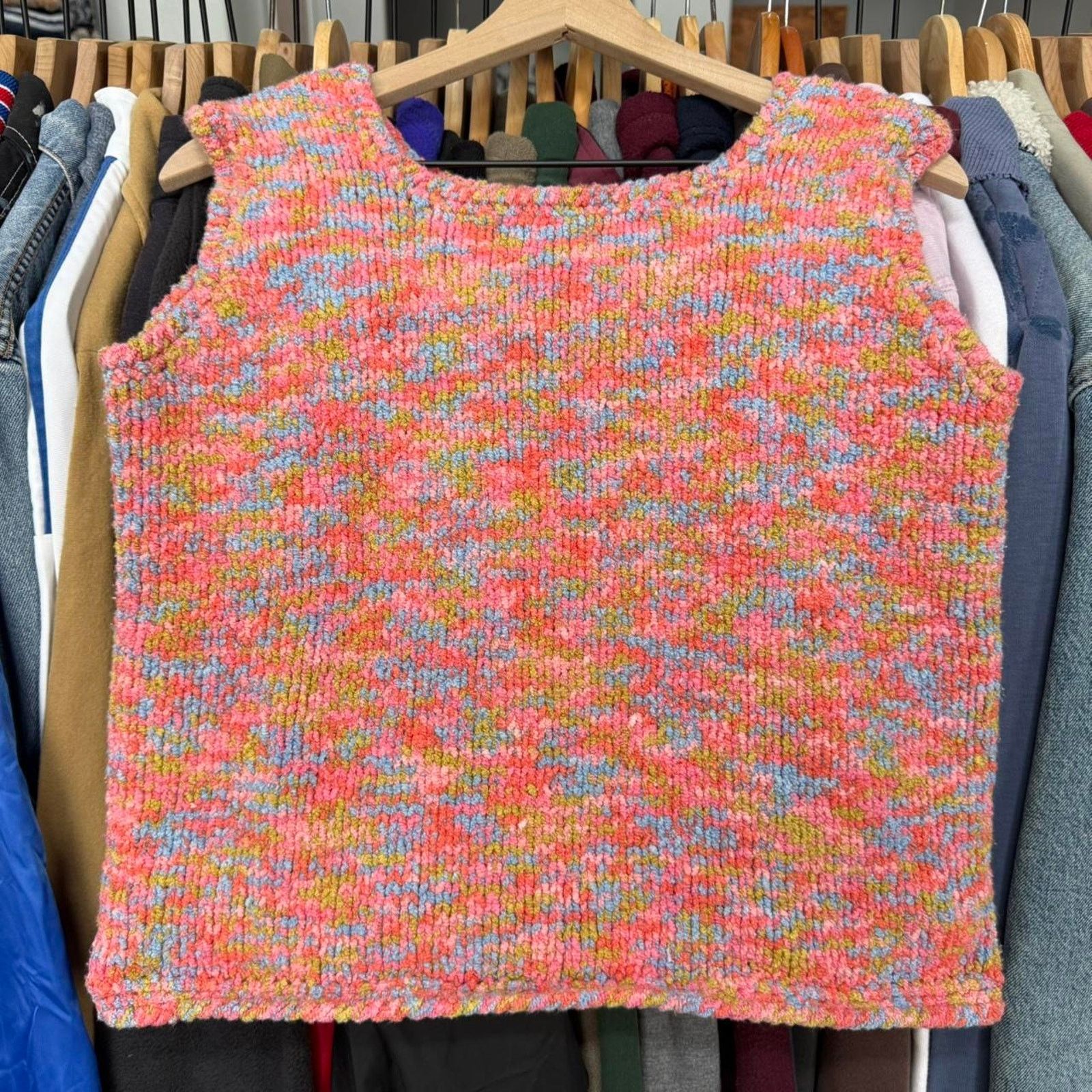 Other Vintage Specialy Fashioned by Judy Hand-Made Knit Top Size L / US 10 / IT 46 - 1 Thumbnail