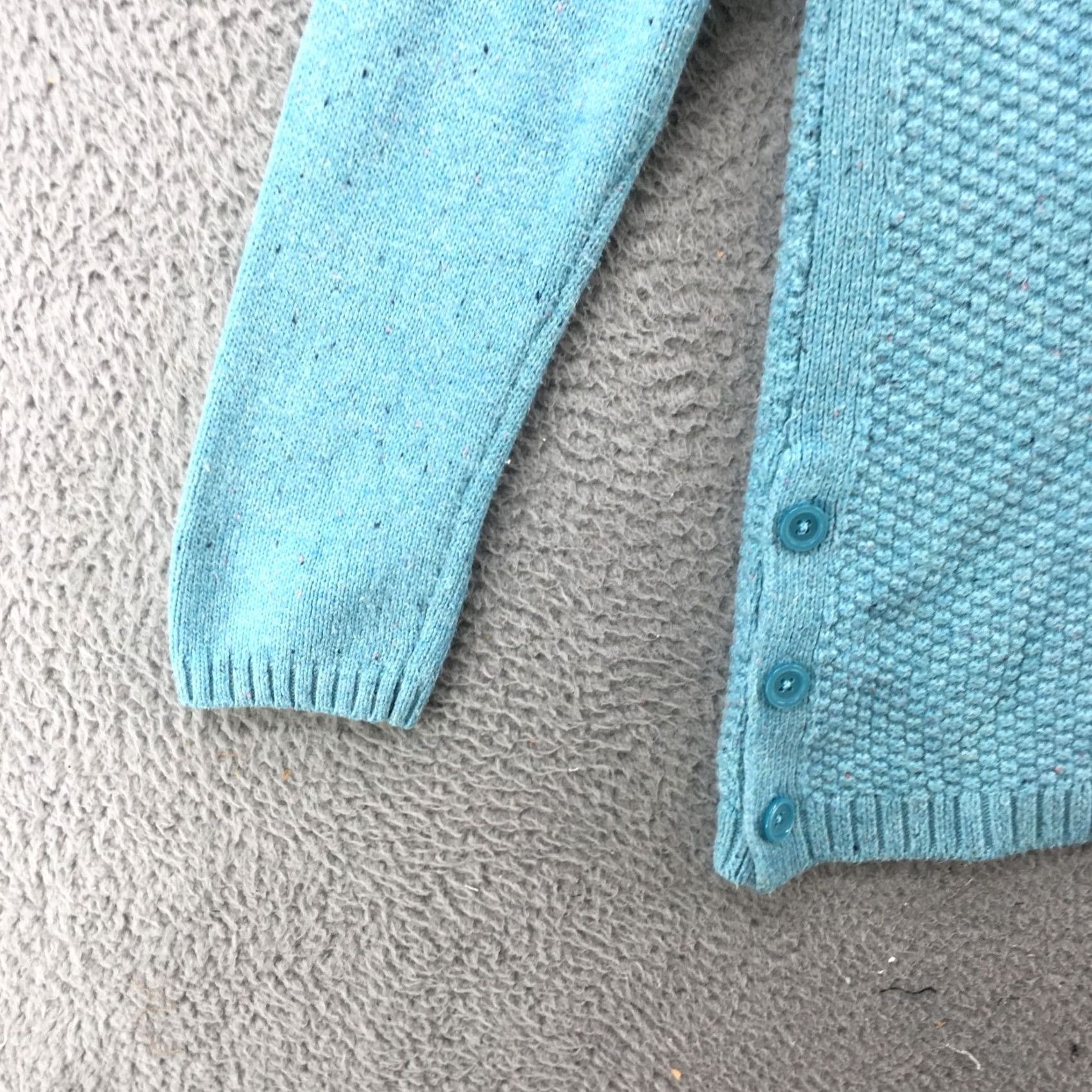 Talbots Talbots Sweater Shirt Women's L Teal Mock Neck Pullover Casual Long Sleeve Knit Regular Modern Sleek Knitwear Size L / US 10 / IT 46 - 5 Thumbnail