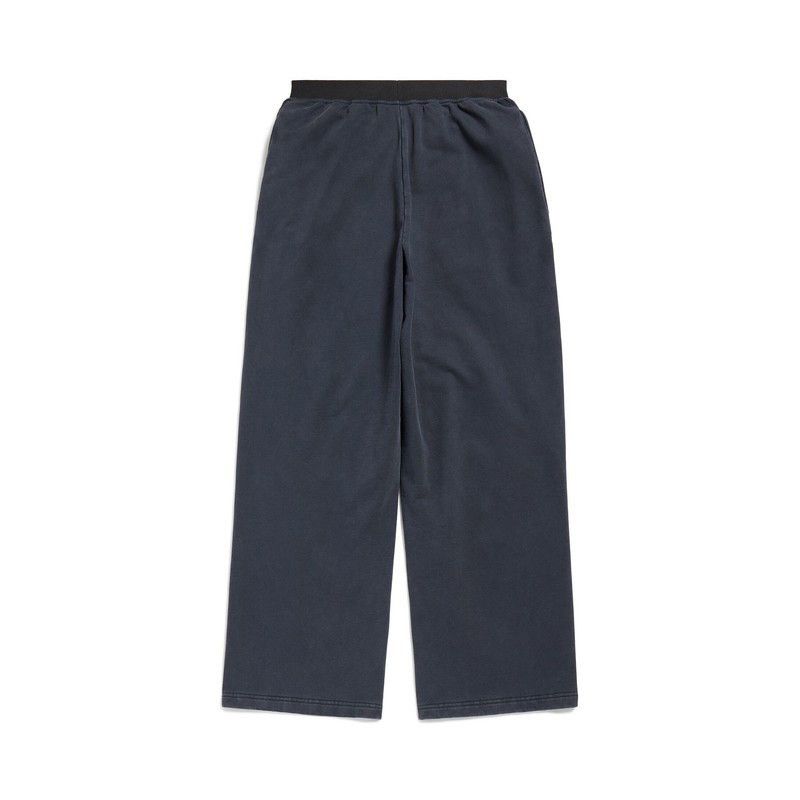 Balenciaga o1tr1nto0725 Baggy Elastic Sweatpants & Joggers in Black Size US 34 / EU 50 - 2 Thumbnail