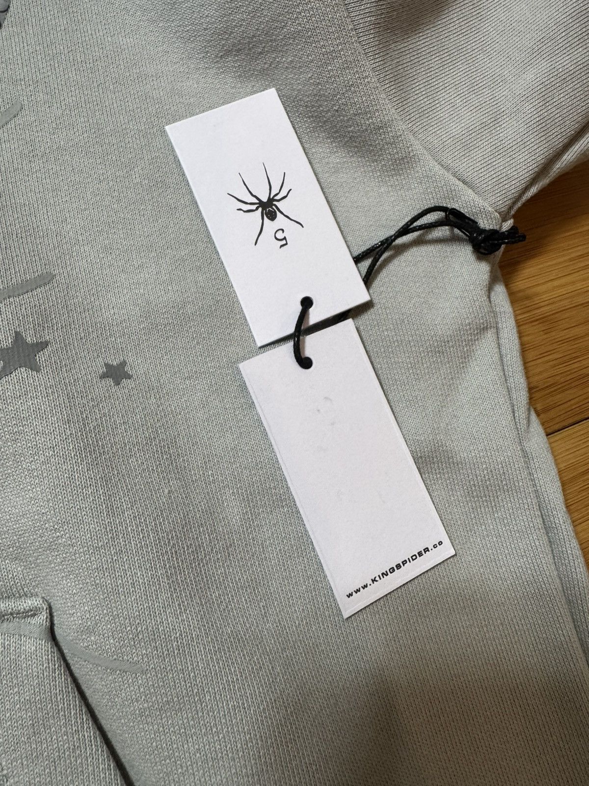 Sp5der Sp5der Tonal Punk V2 Hoodie Grey - Size Large Size US L / EU 52-54 / 3 - 11 Thumbnail