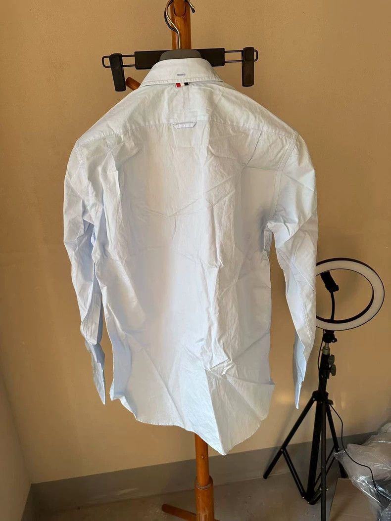 Thom Browne Thom browne Classic long-sleeved shirt 2503-Nextarrow Size US L / EU 52-54 / 3 - 6 Thumbnail