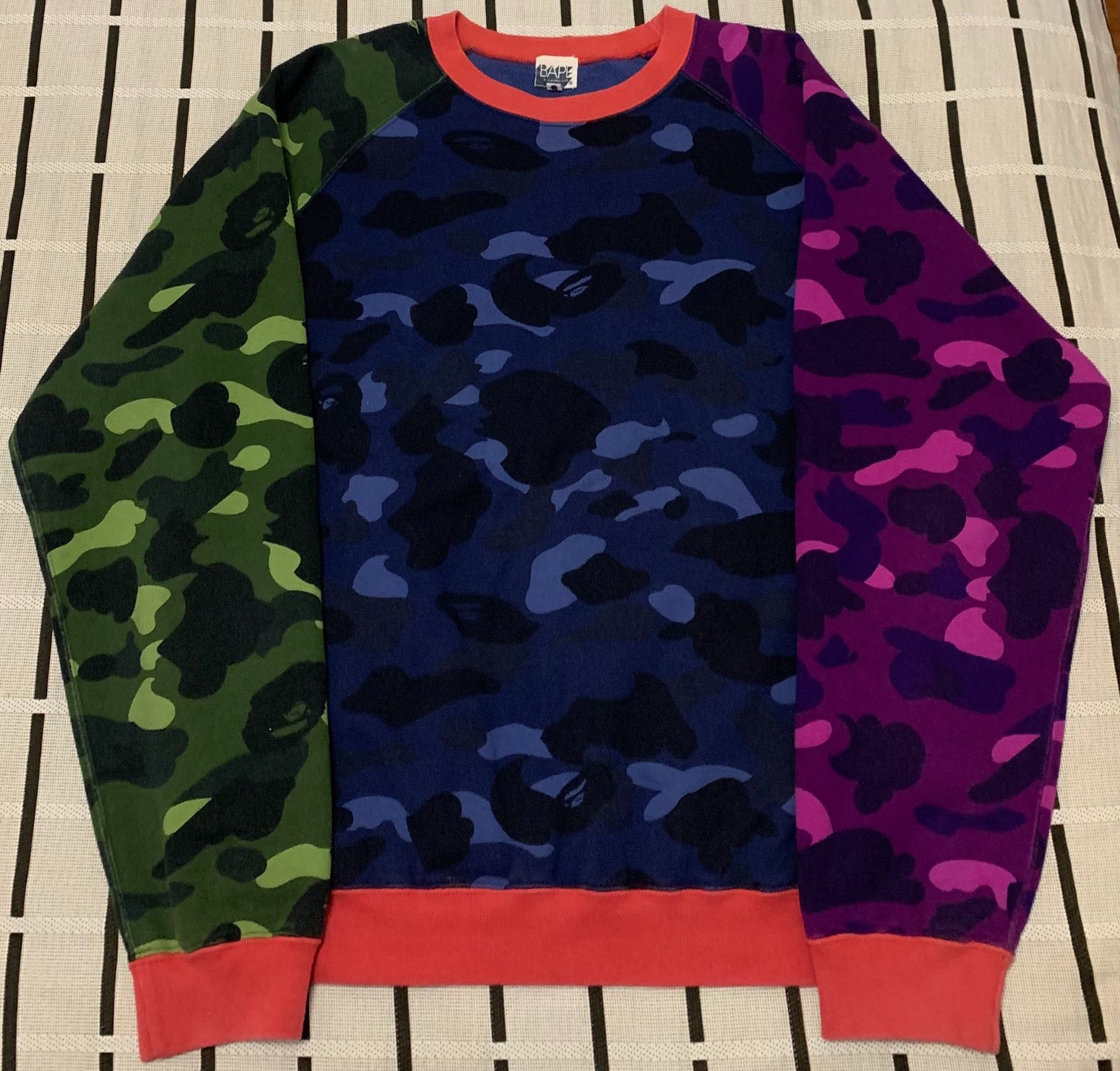 Bape Bape Retro Camo Multi Hoodie M Men Size US M / EU 48-50 / 2 - 1 Thumbnail