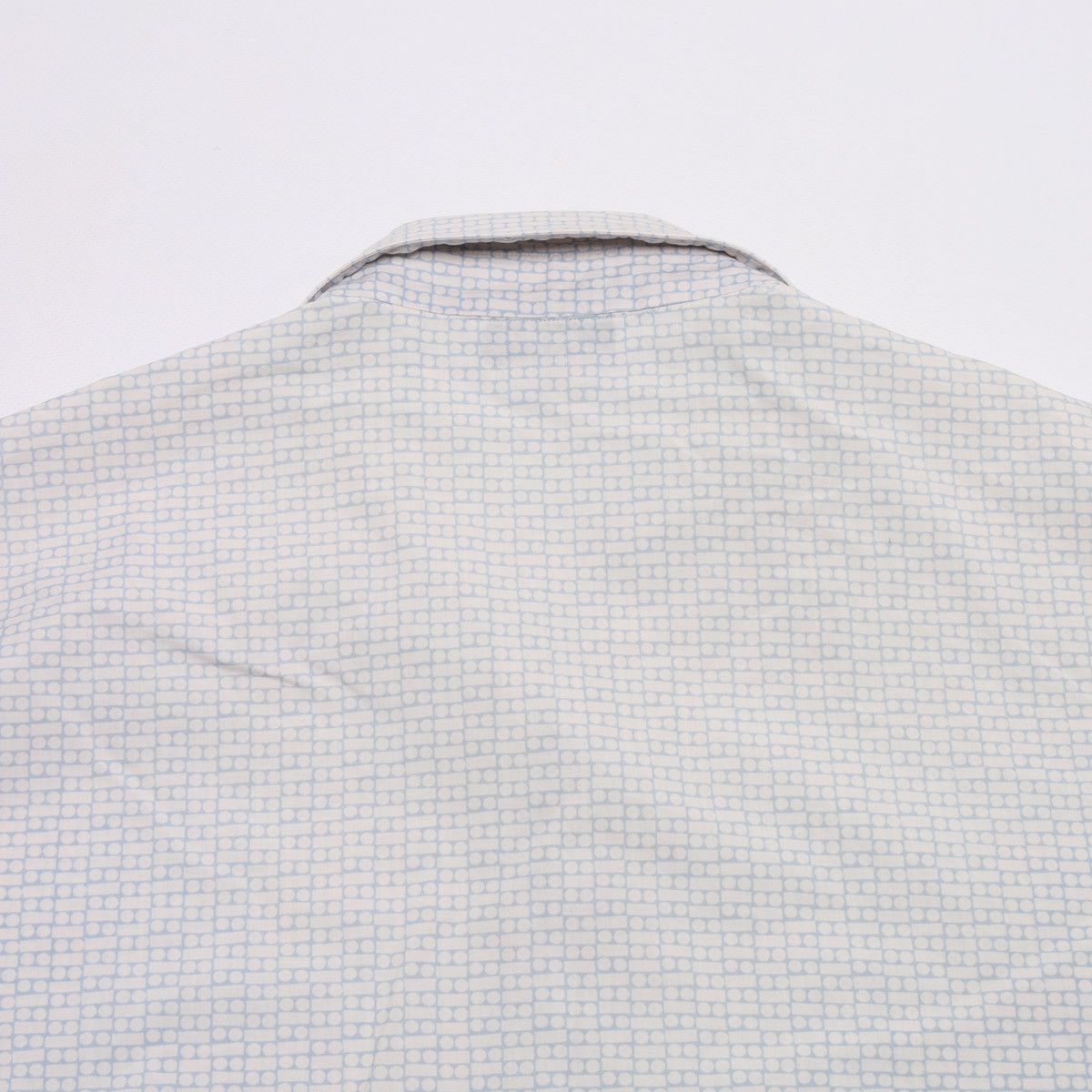 Hermes Hermes France Printed Cotton Shirt Short Sleeve White Size US M / EU 48-50 / 2 - 13 Thumbnail