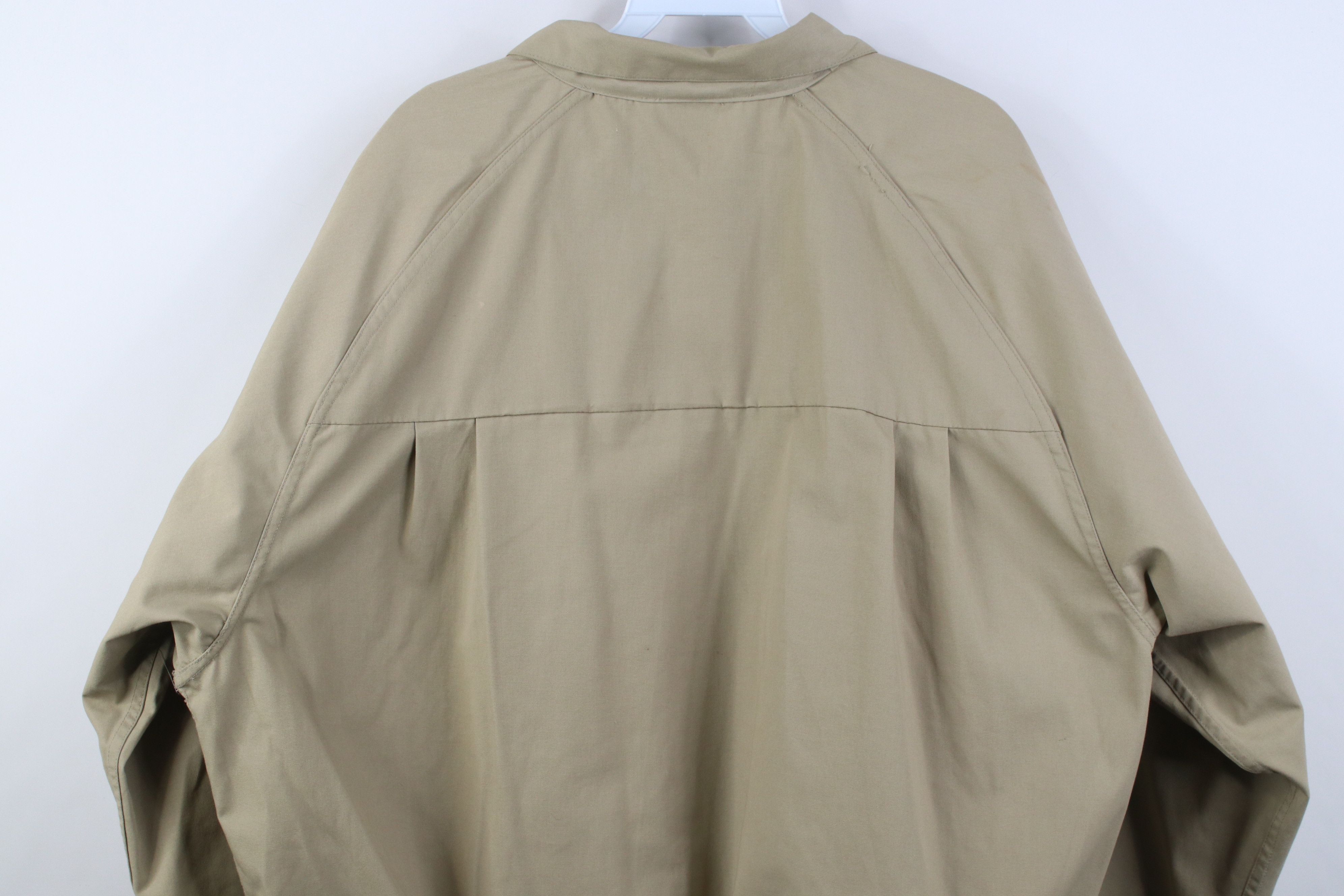 Vintage Vintage 70s Streetwear Canvas Cafe Racer Bomber Jacket Beige Size US XXL / EU 58 / 5 - 14 Thumbnail