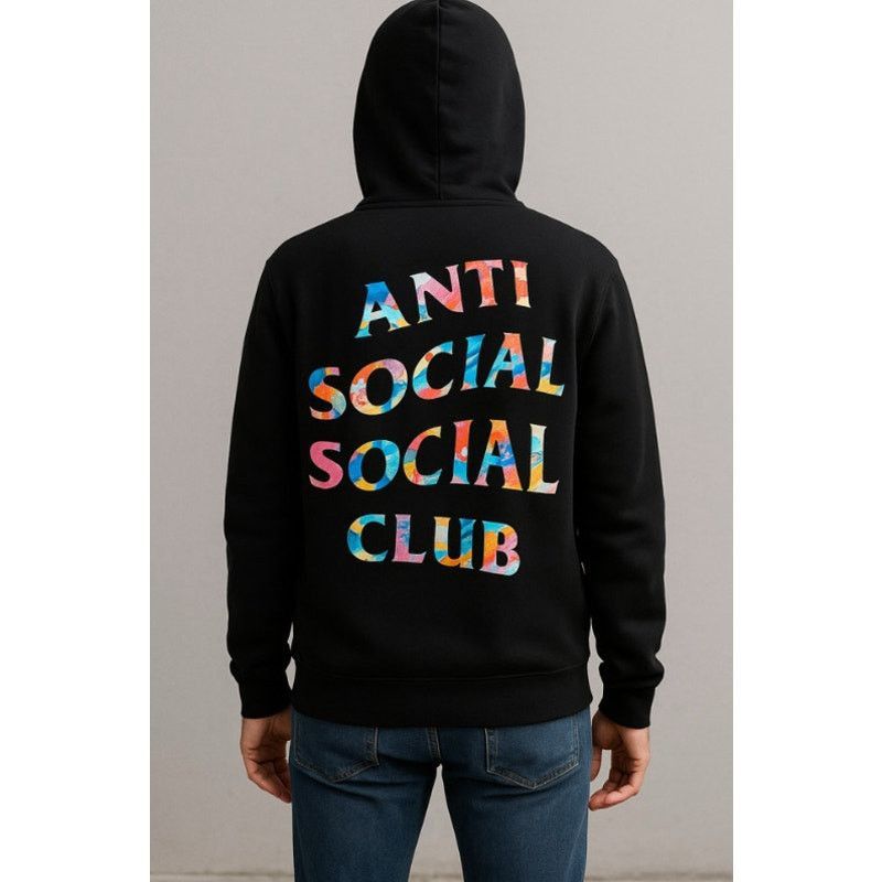 Other Cozy Minimalist Black Fleece Hoodie BT21 Size S Unisex Fit Size S / US 4 / IT 40 - 1 Thumbnail