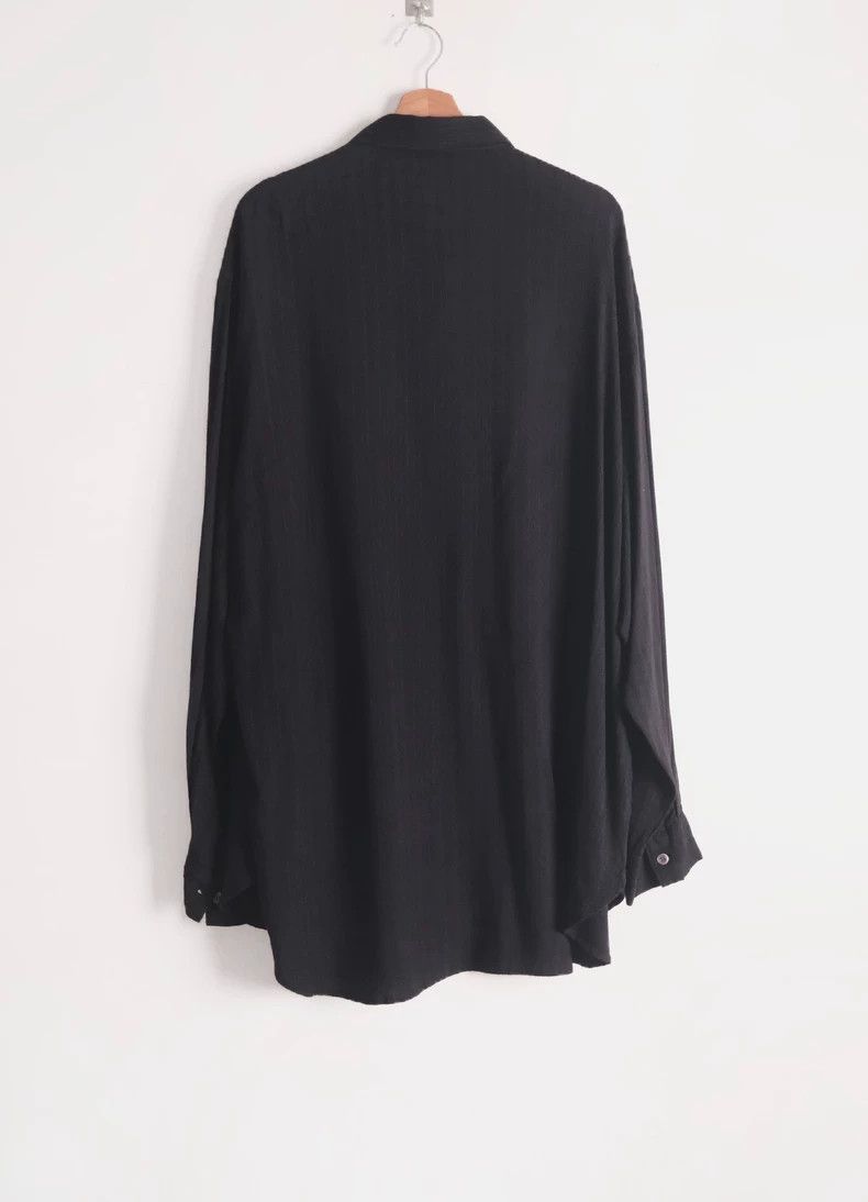 Yohji Yamamoto Yohji Yamamoto size os Dark-striped shirt 2505-Nextarrow Size US M / EU 48-50 / 2 - 2 Thumbnail