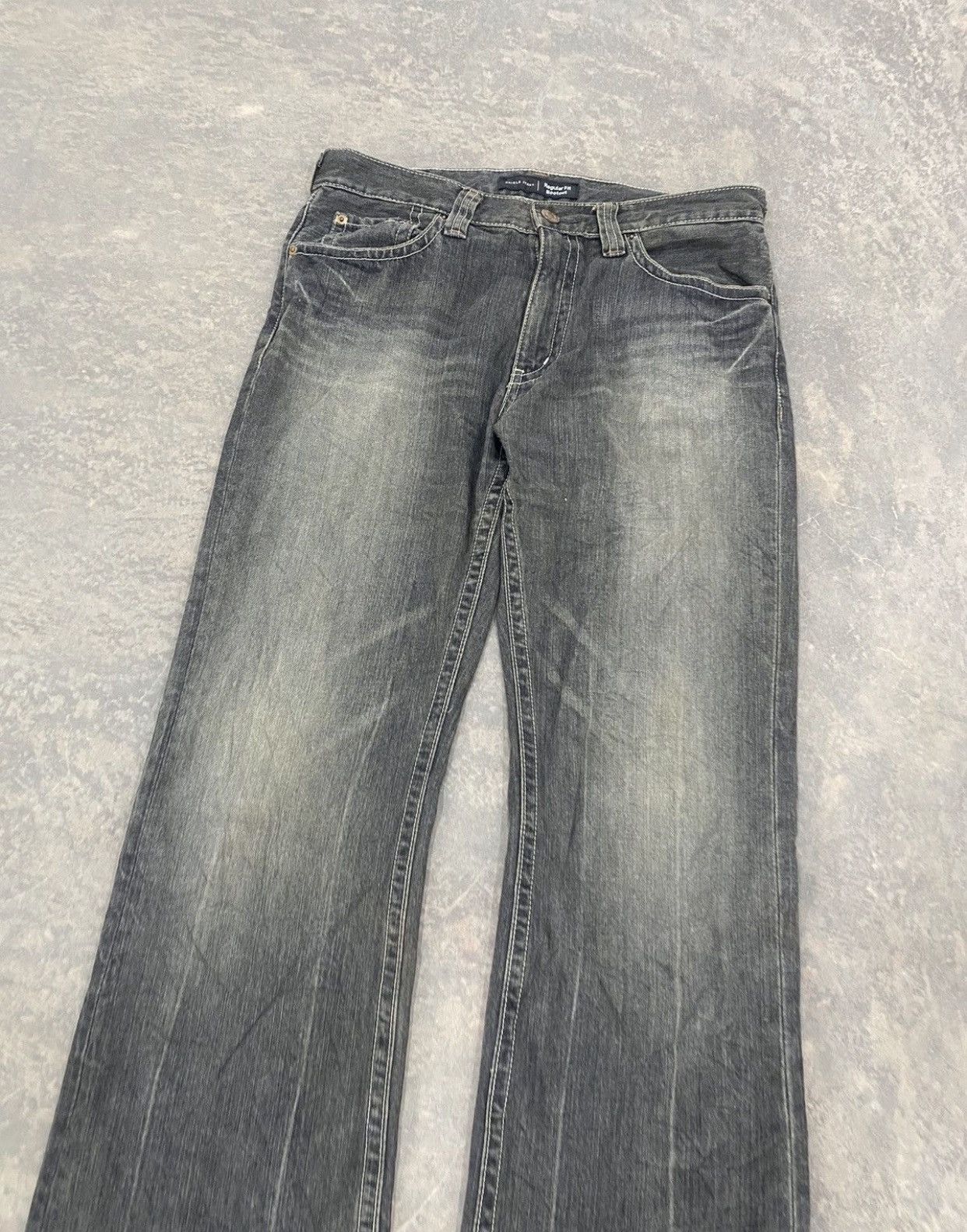 Hysteric Glamour Flareee☠️ Vintage Uniqlo Bootcut Jeans 80s 90s Punk Size US 34 / EU 50 - 4 Thumbnail