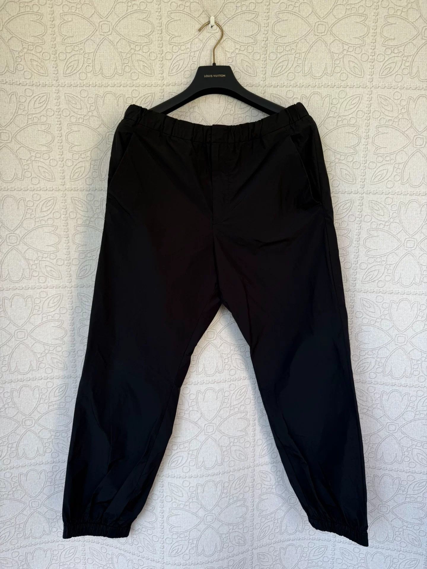 Prada prada black magic tape pants size m Size US 30 / EU 46 - 1 Thumbnail
