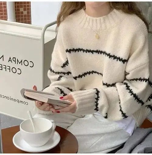 Japanese Brand Y2K Knitted Sweater Size ONE SIZE - 3 Thumbnail