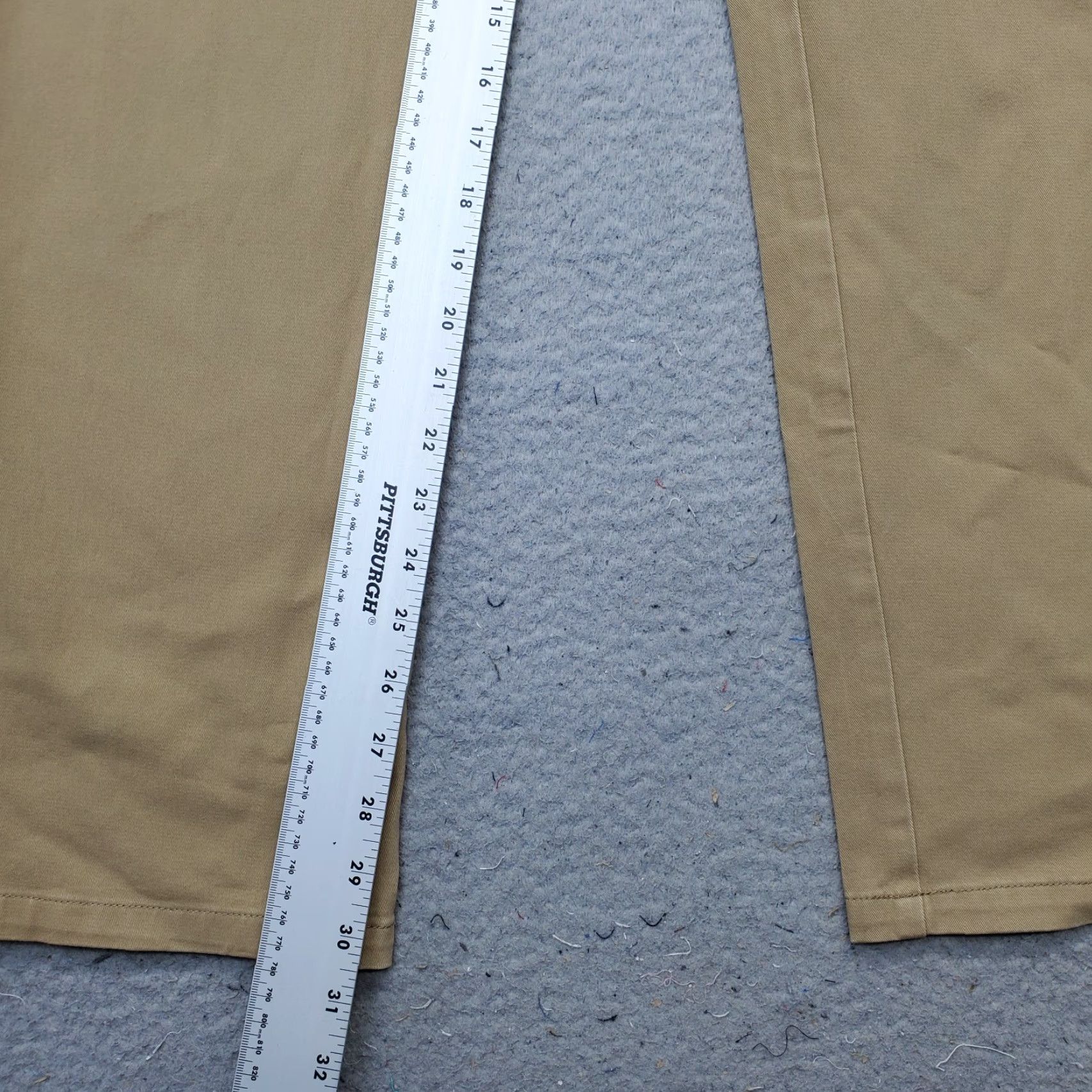Dockers DOCKERS Mens Chino Pants 34 Tan 360 Flex Comfort Straight Leg Vintage: No Size US 34 / EU 50 - 4 Thumbnail