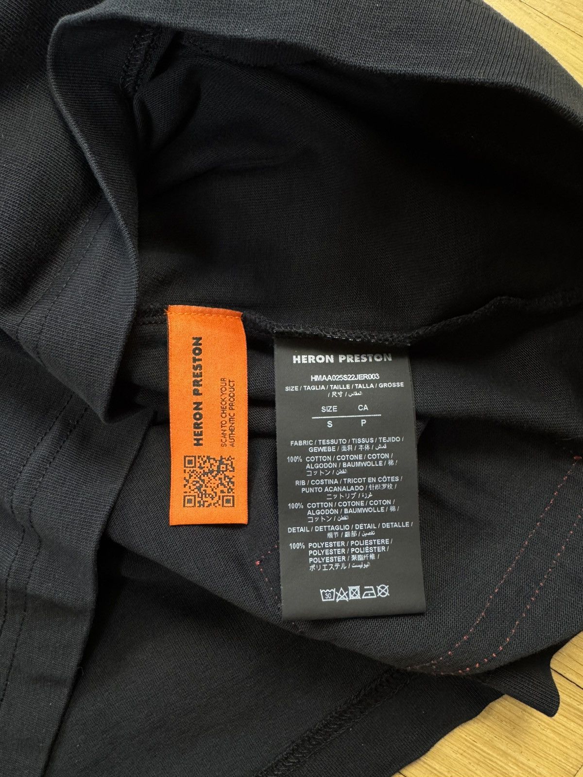 Heron Preston HERON PRESTON SKULL PATCHED BLACK TEE Size US S / EU 44-46 / 1 - 10 Thumbnail