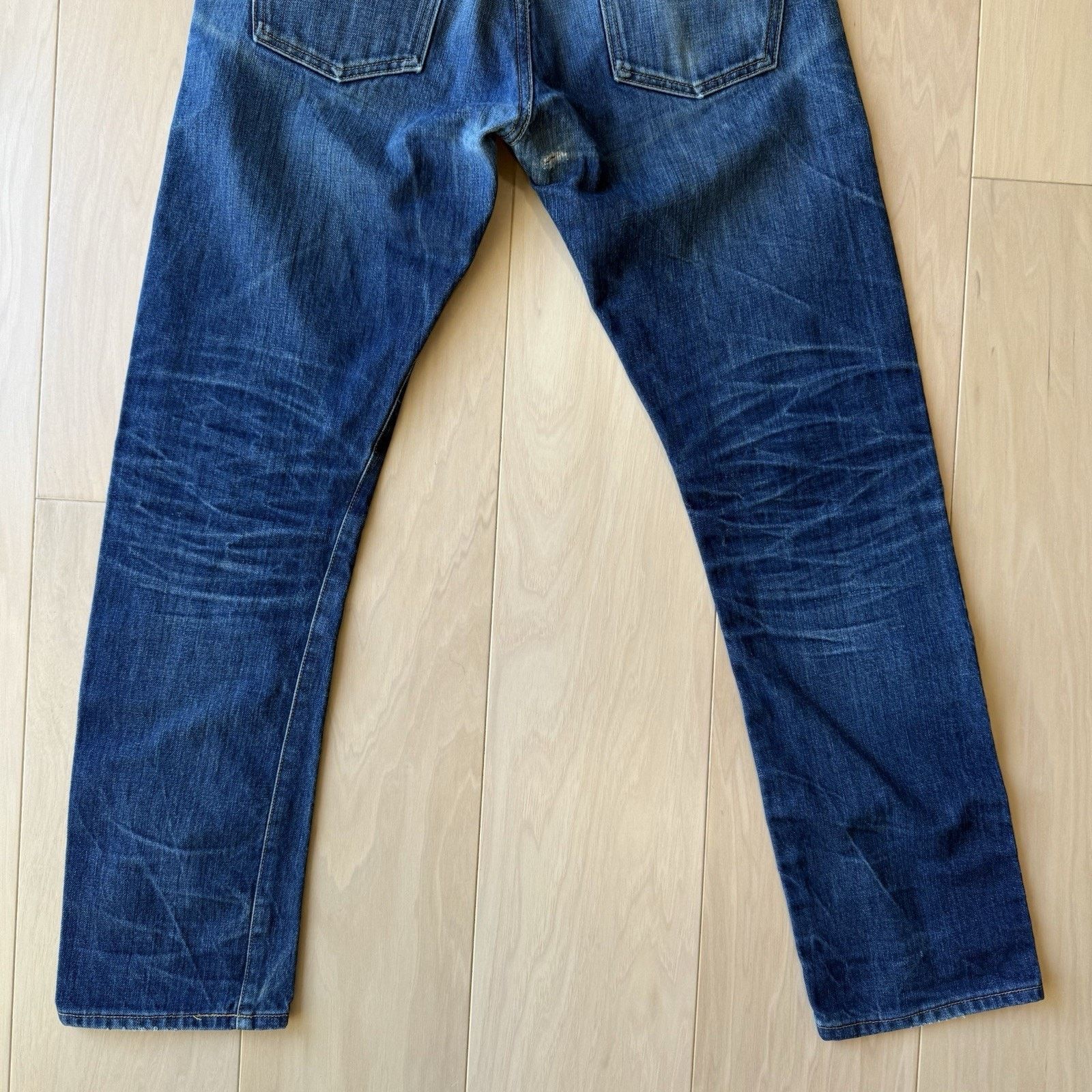 Taylor Stitch Taylor Stitch Selvedge Jeans 30 Blue Dark Wash Slim Denim Size US 30 / EU 46 - 9 Thumbnail