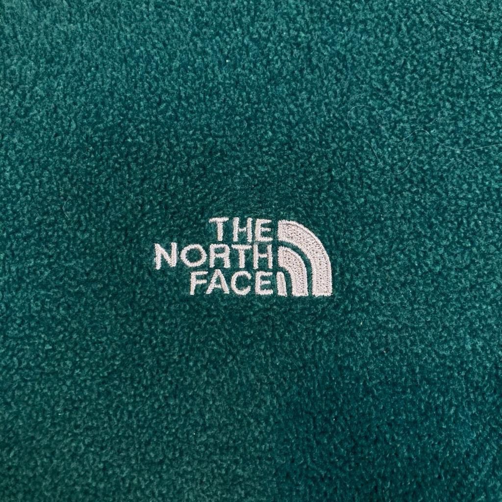 The North Face The North Face Green Fleece Sweatshirt Half Zip Size L / US 10 / IT 46 - 3 Thumbnail