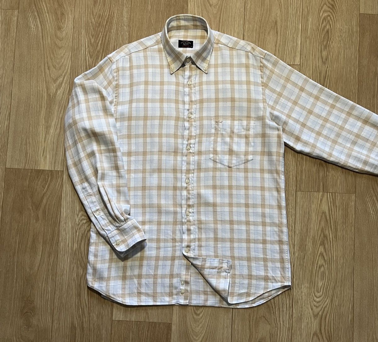 Paul & Shark Paul & Shark Yachting Checkered Shirt Size US XL / EU 56 / 4 - 1 Thumbnail