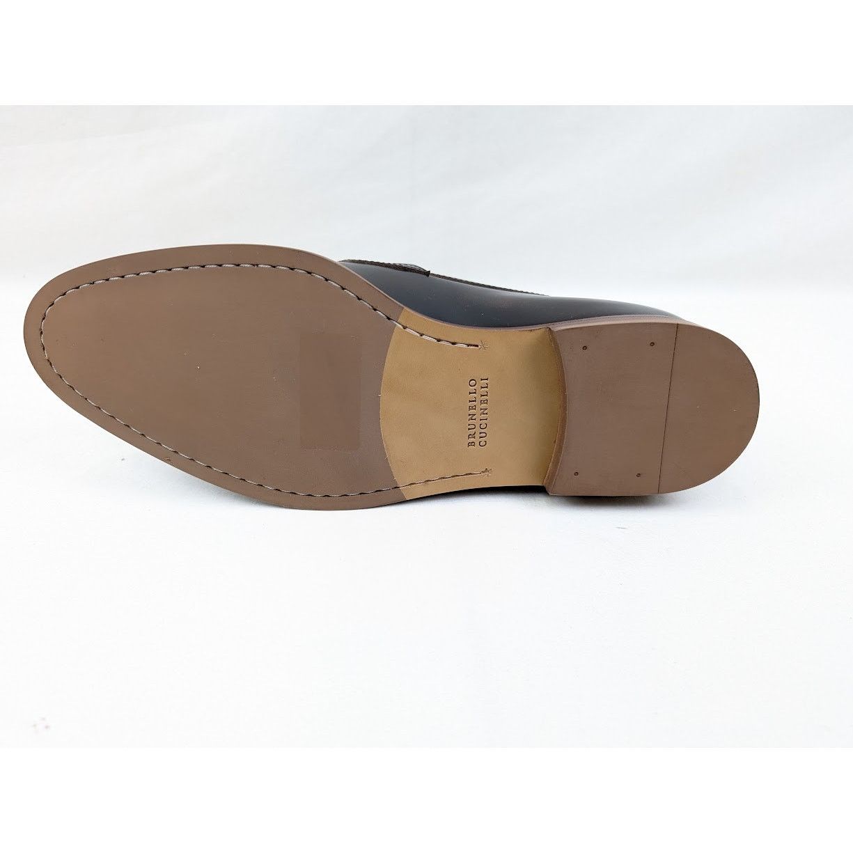 Brunello Cucinelli o1rshd1 Loafers Shoes in Brown Size US 12 / EU 45 - 9 Thumbnail