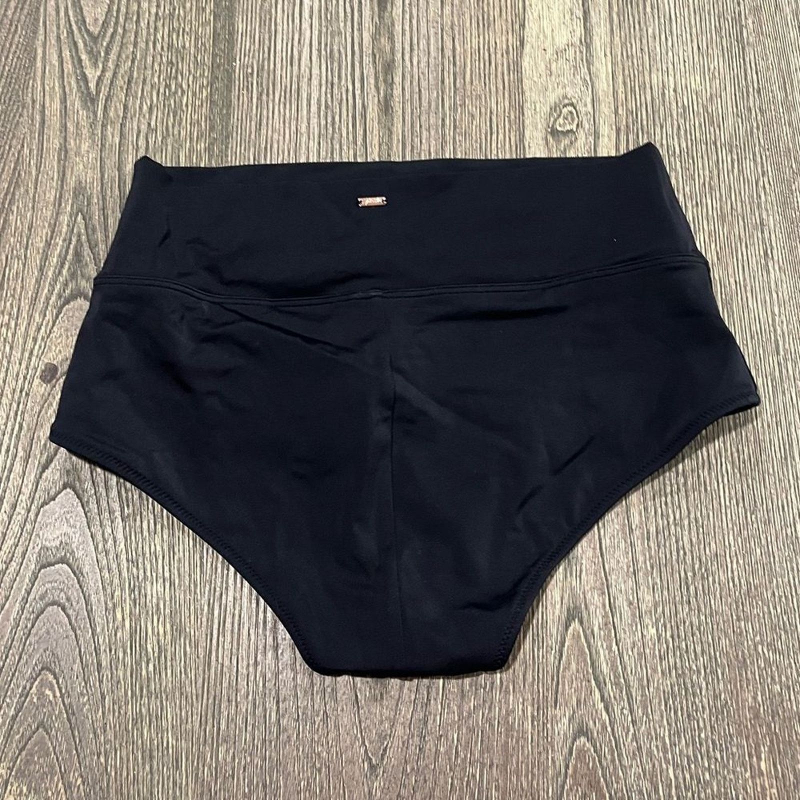 Vintage NWOT PINK Victoria’s Secret Bikini Bottom High Waist Size M Size ONE SIZE - 4 Thumbnail