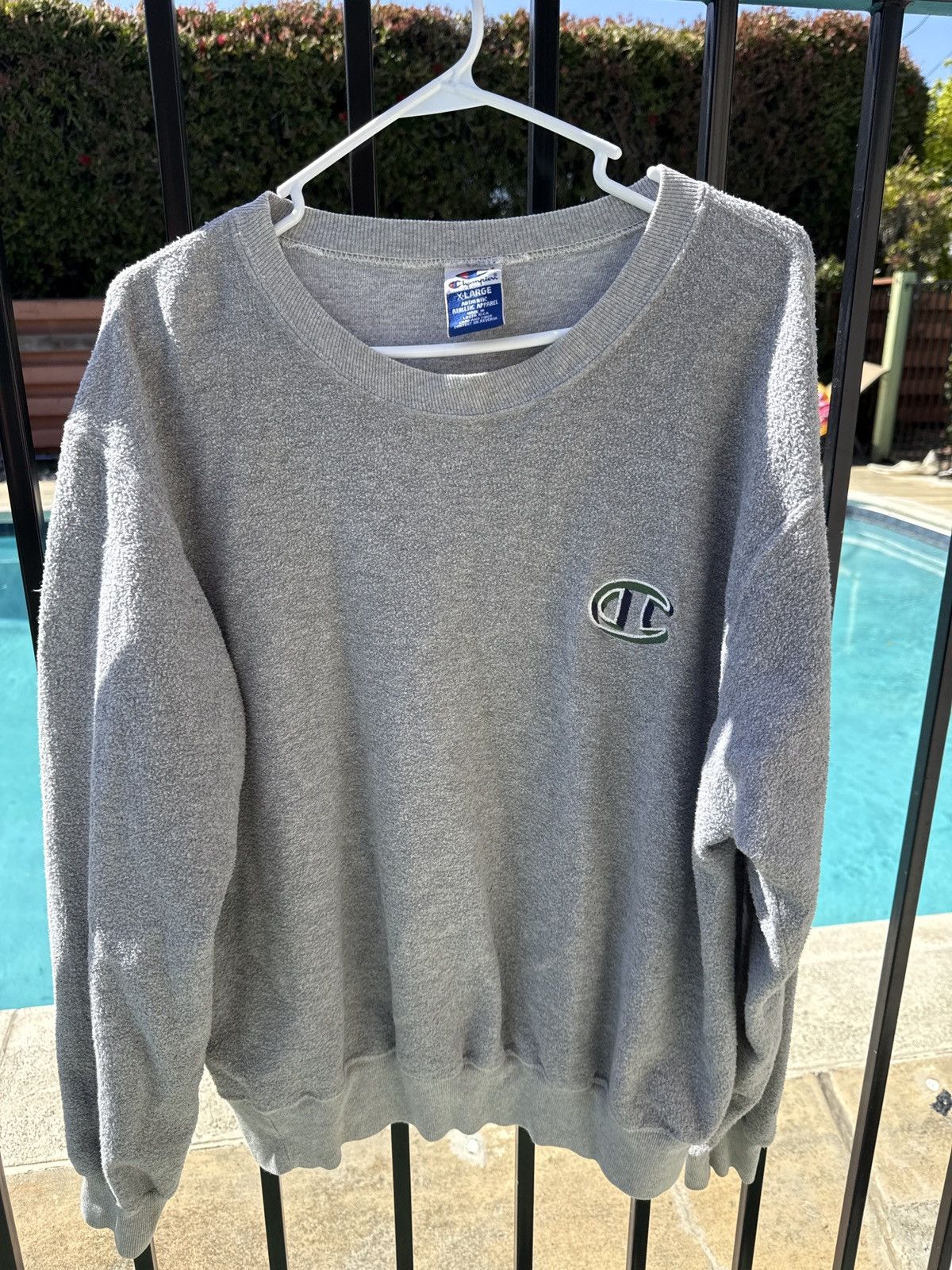 Champion × Vintage Champion Inside Out Crewneck Size US XL / EU 56 / 4 - 5 Thumbnail