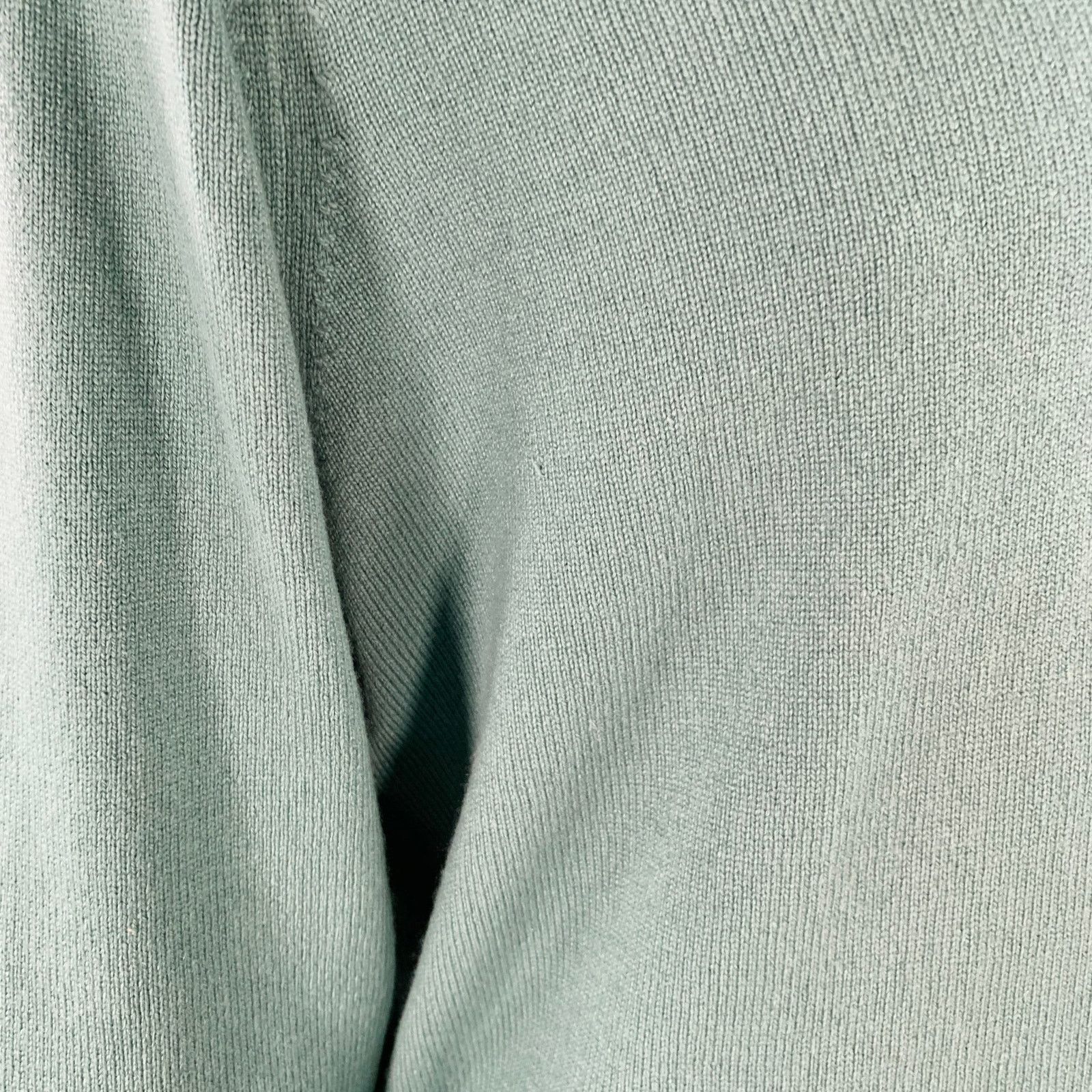 Other I.MAGNIN Size XL Green Sage Cashmere V-Neck Pullover Size US XL / EU 56 / 4 - 7 Thumbnail