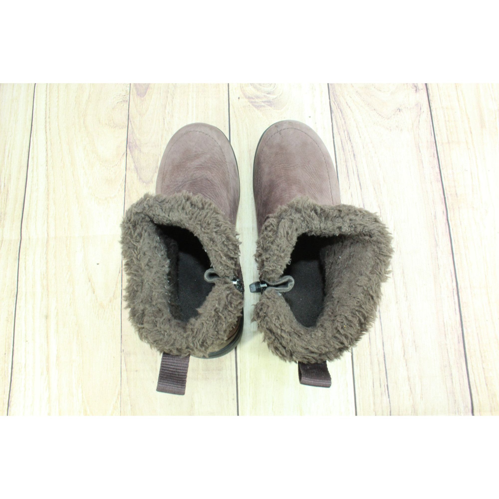 L.L. Bean LL Bean Suede Waterproof Quilted Insulated Winter Boots Size US 7 / IT 37 - 7 Thumbnail