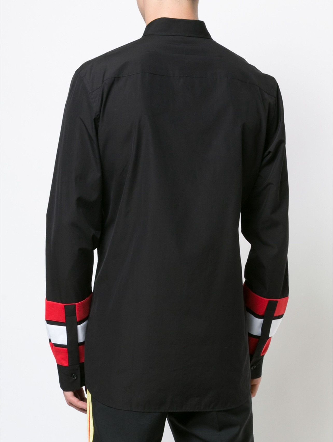 Givenchy Givenchy Star Embroidered Tape Sleeve Shirt Size US L / EU 52-54 / 3 - 9 Thumbnail
