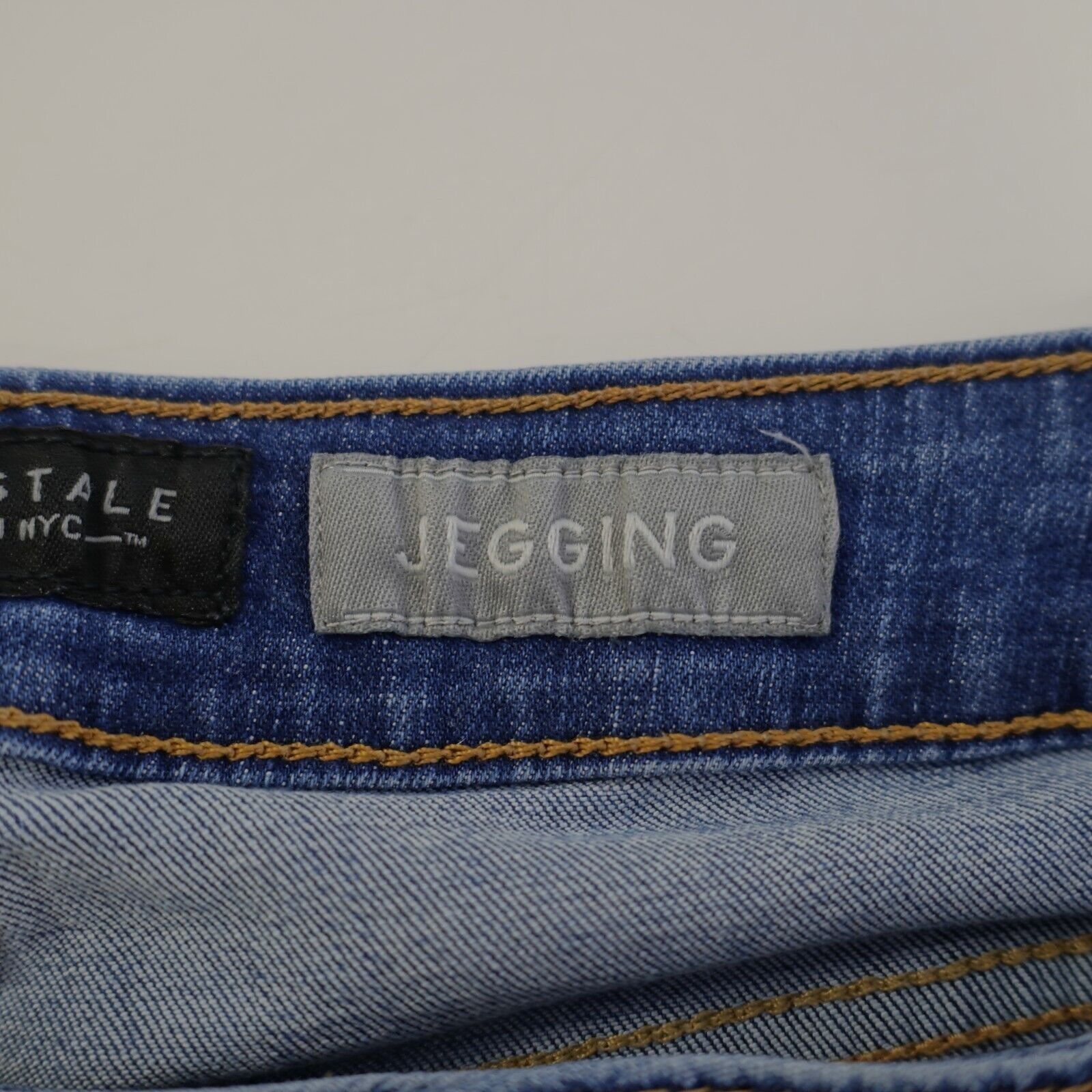 Aeropostale Aeropostale Jeggings Blue Jeans 8 Short 30/26 Mid Rise Stone Size 30" / US 8 / IT 44 - 10 Thumbnail